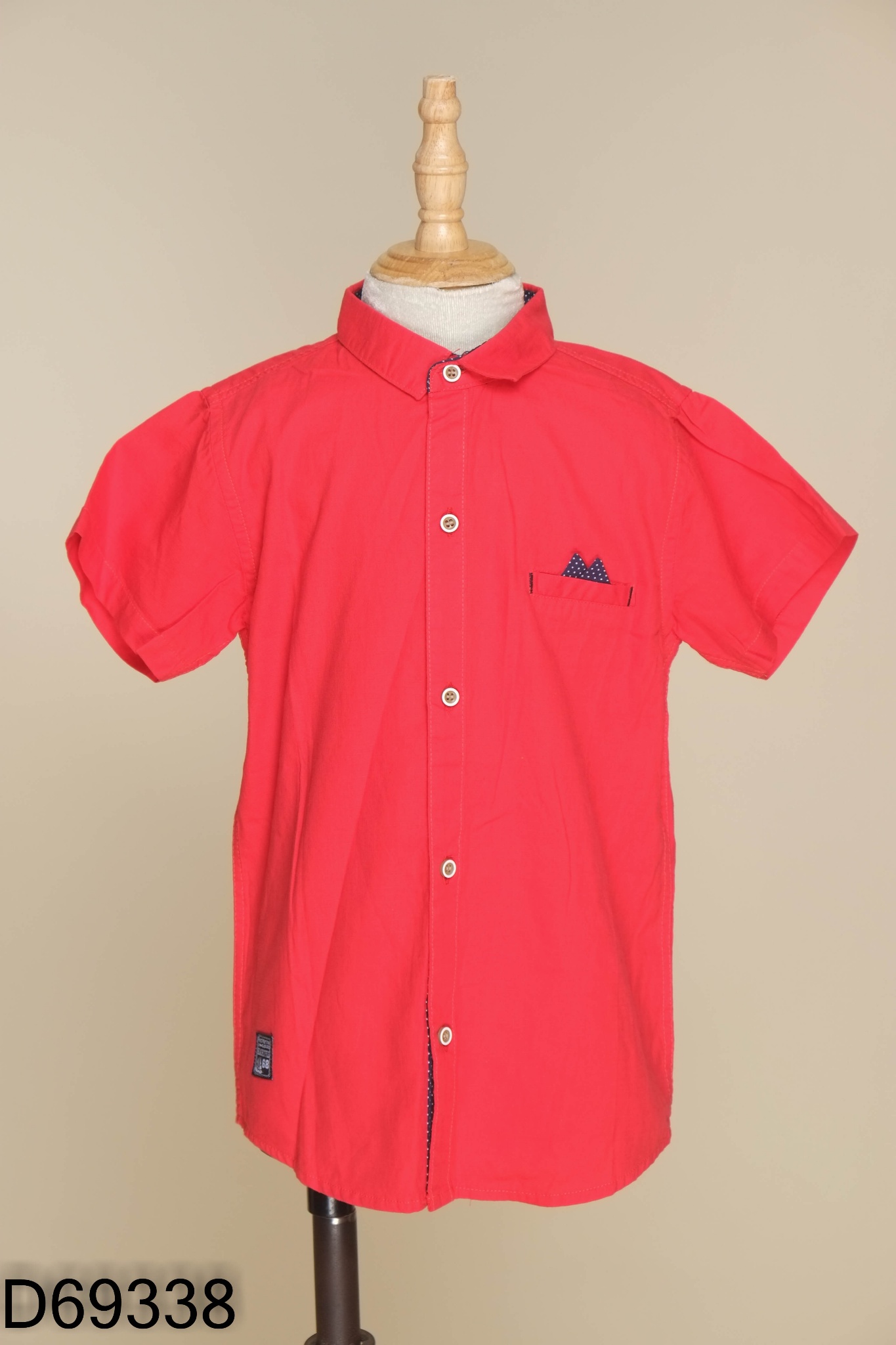 Áo sơ mi đỏ kid