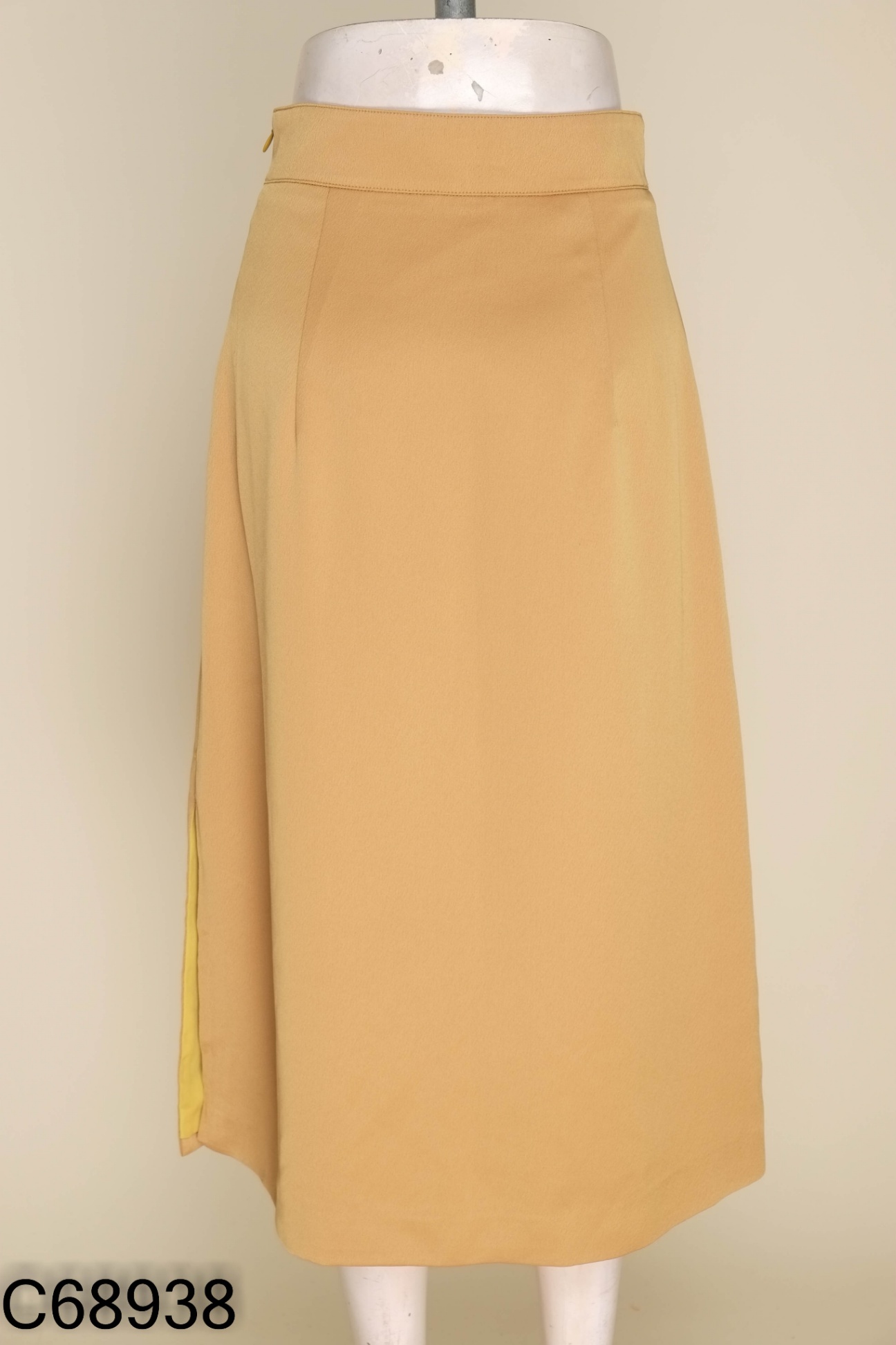 Chân váy ELISE lụa vàng