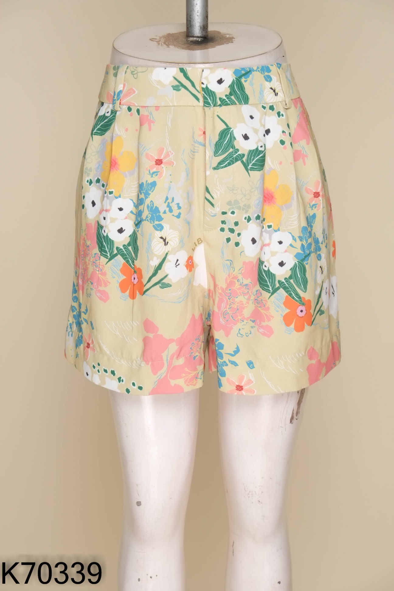 Quần short LIBÉ xanh hoạ tiết