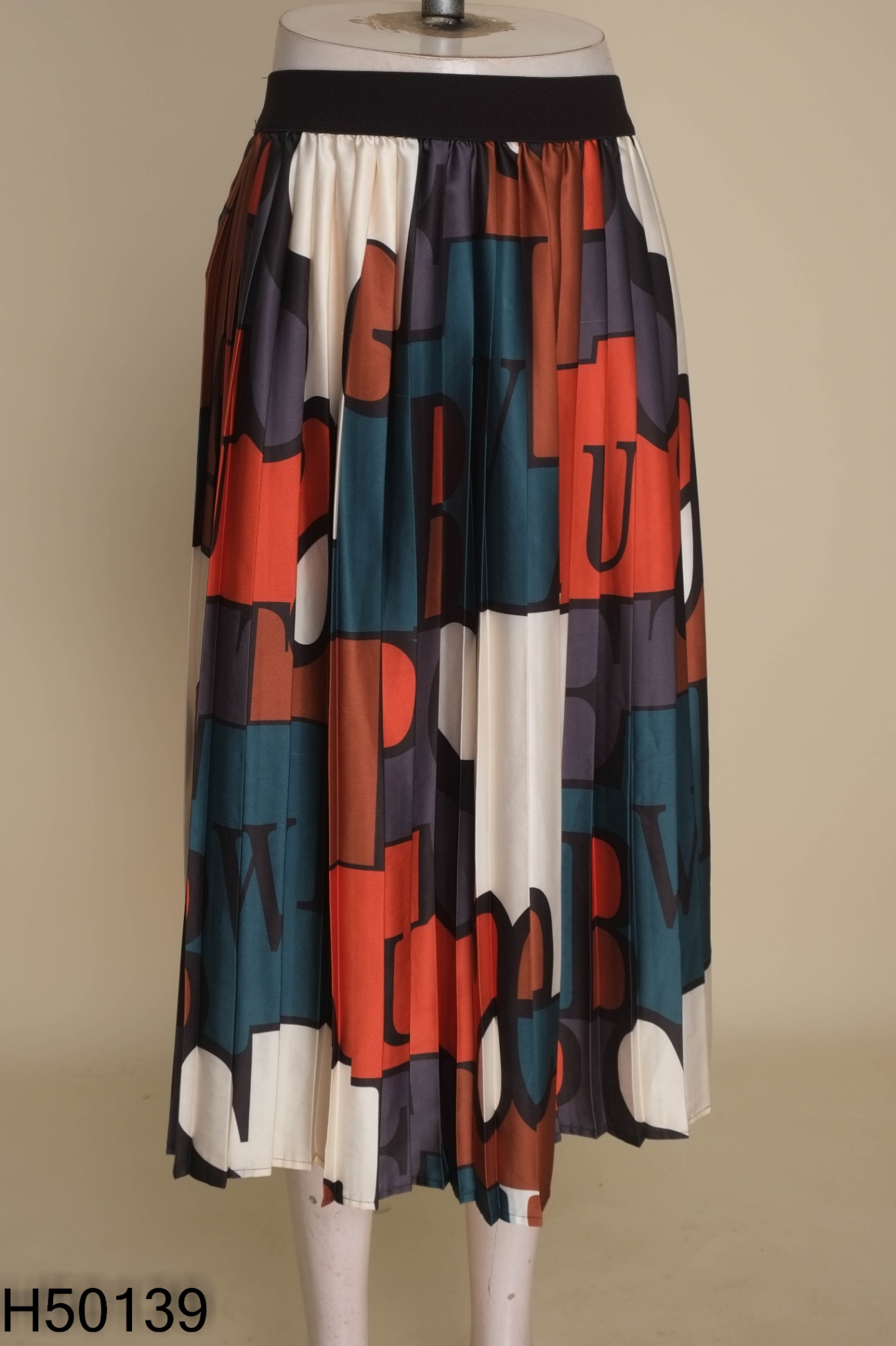 Chân váy TOPSHOP hoạ tiết xếp ly