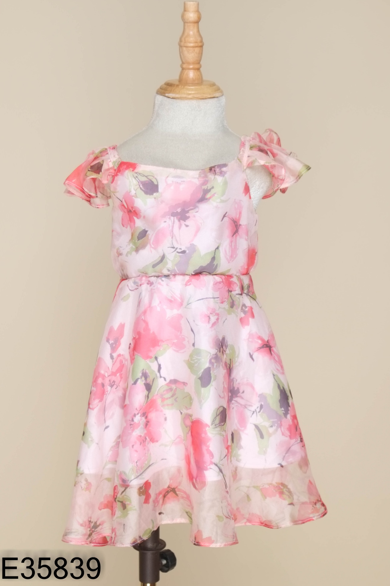 Váy hồng hoa cánh tiên KIDS