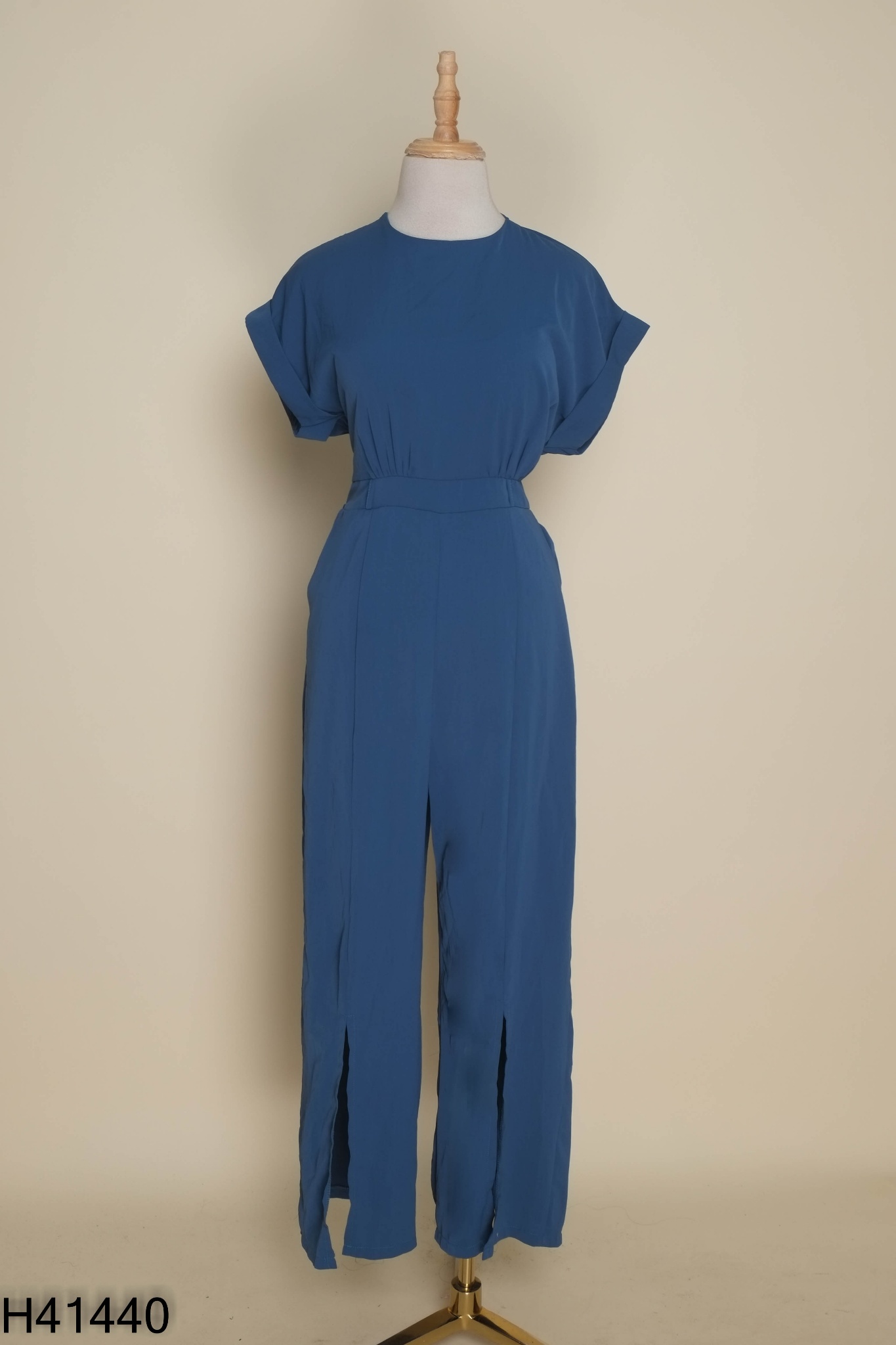 Jumpsuits xanh trơn