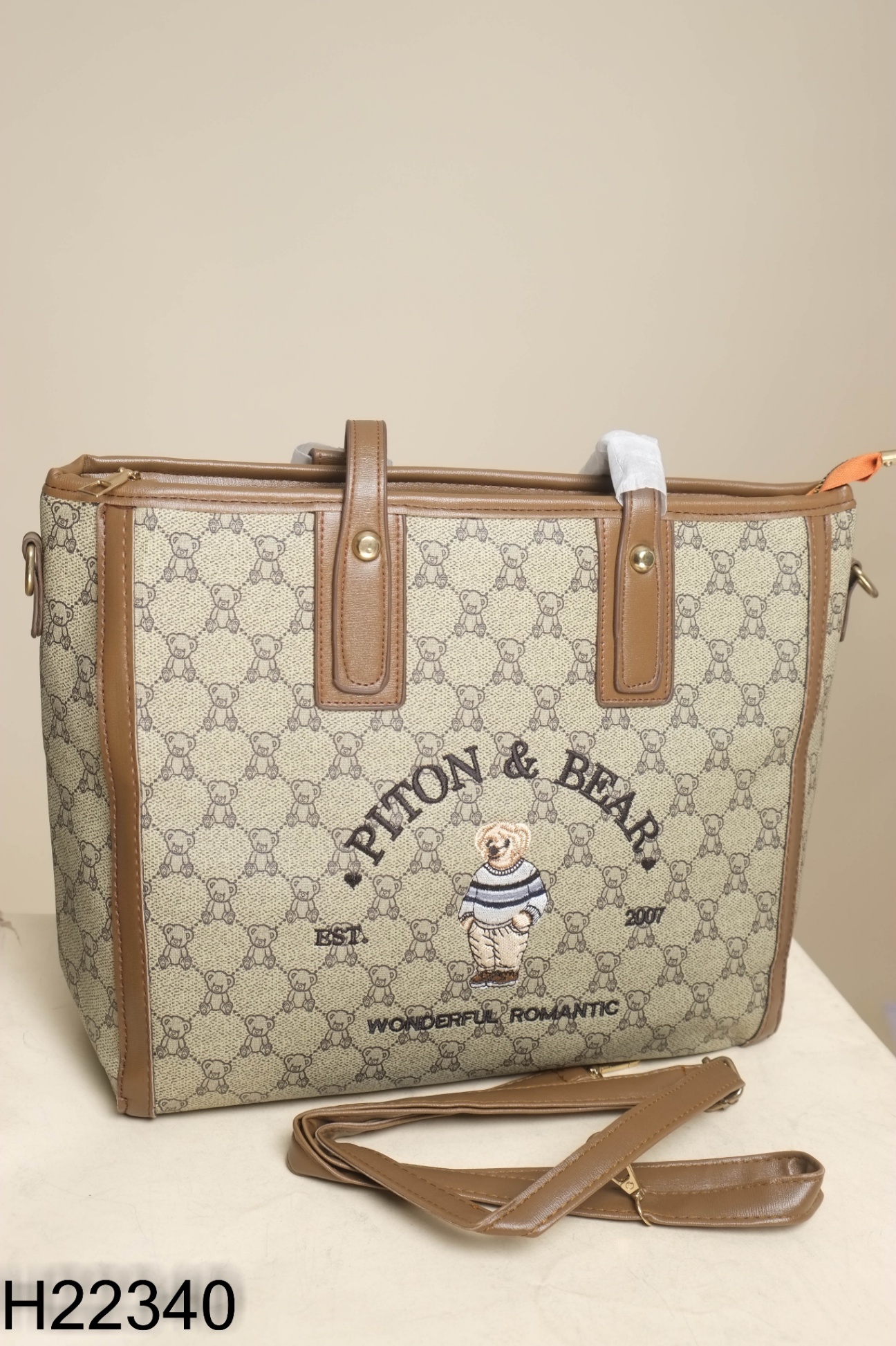 Túi xách gấu nâu