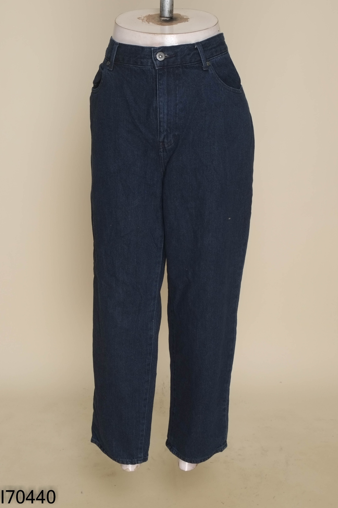 Quần jeans UNIQLO xanh