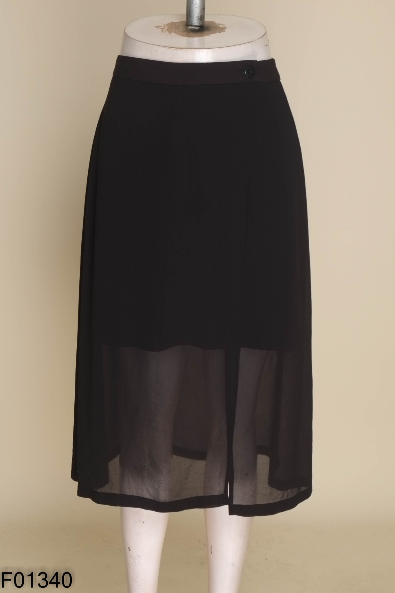 Chân váy đen MADELEN