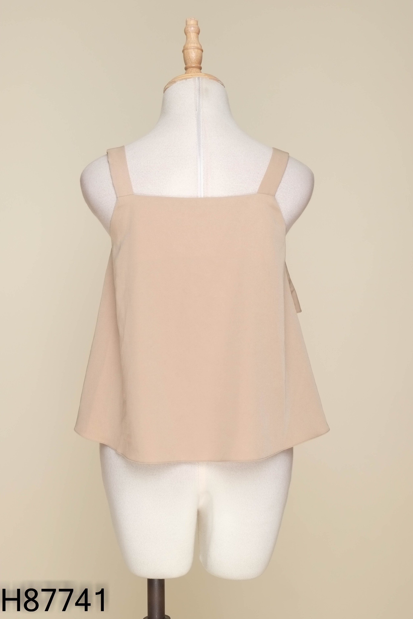 Áo EVA DE EVA nâu hai dây