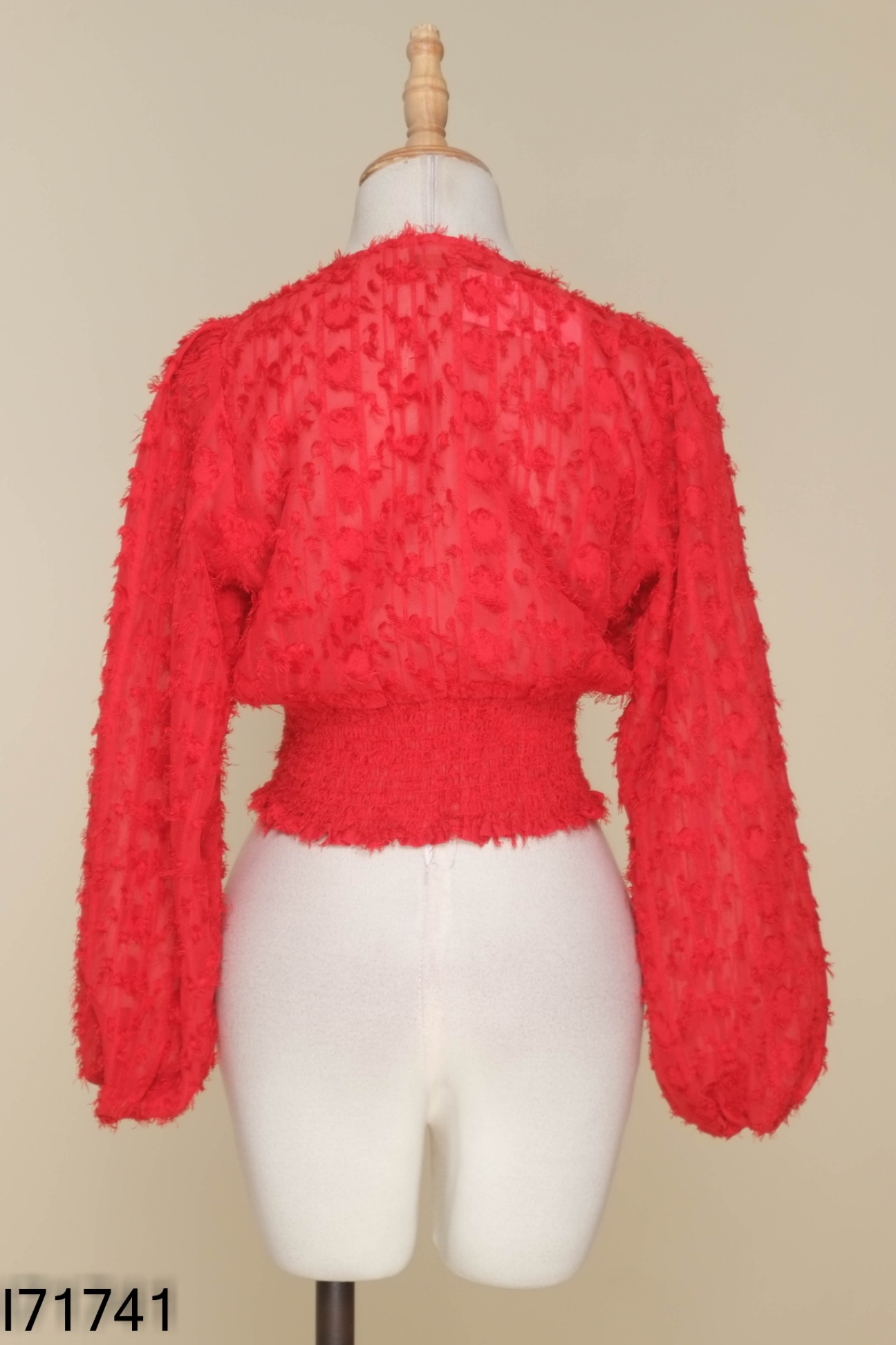 Áo OLV BOUTIQUE voan đỏ