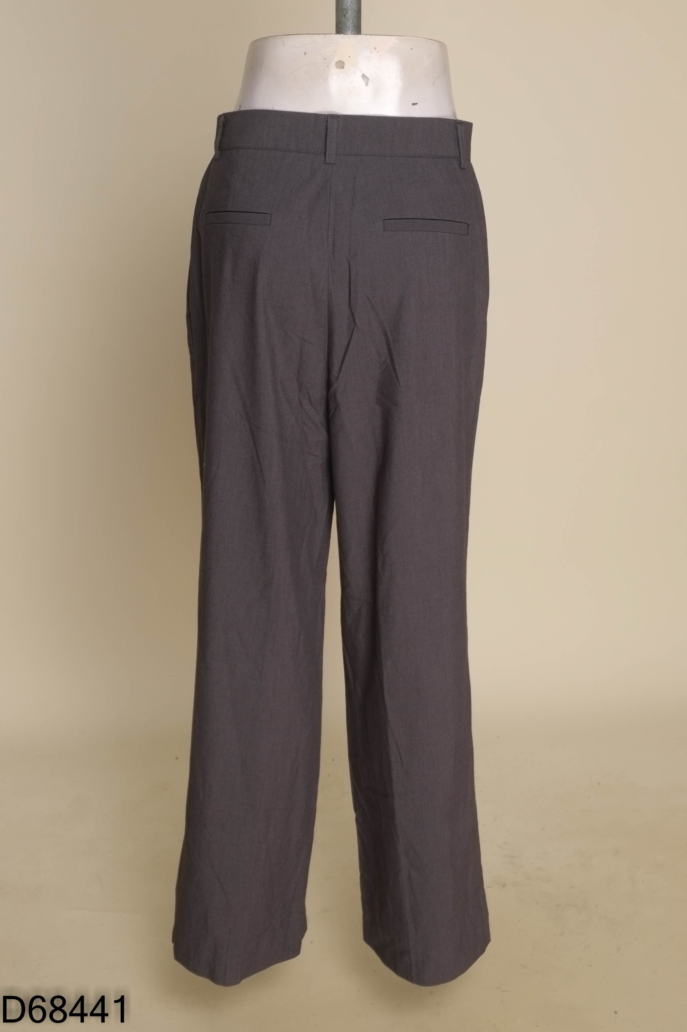 Quần culottes vải xám