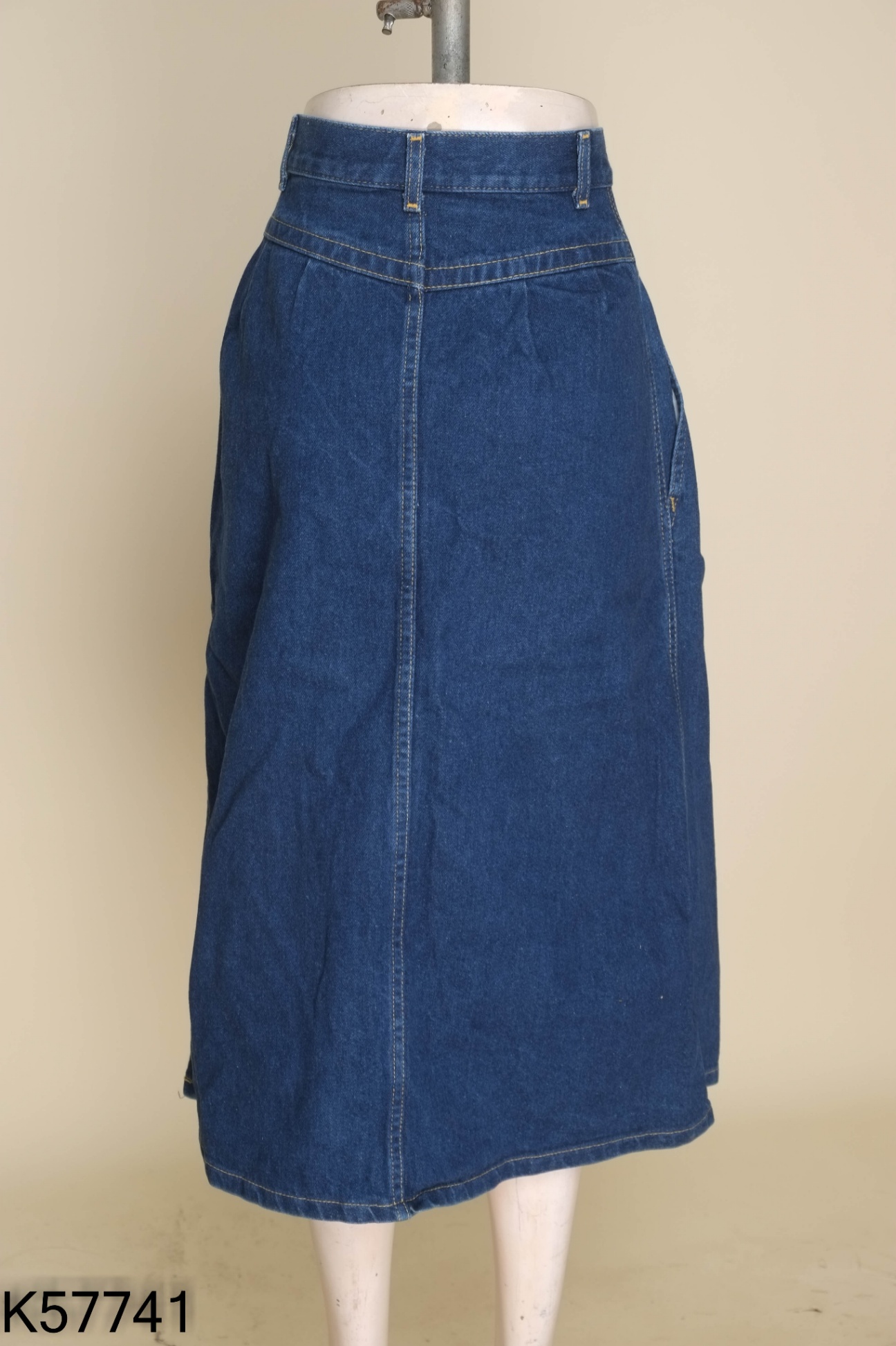Chân váy jeans xanh