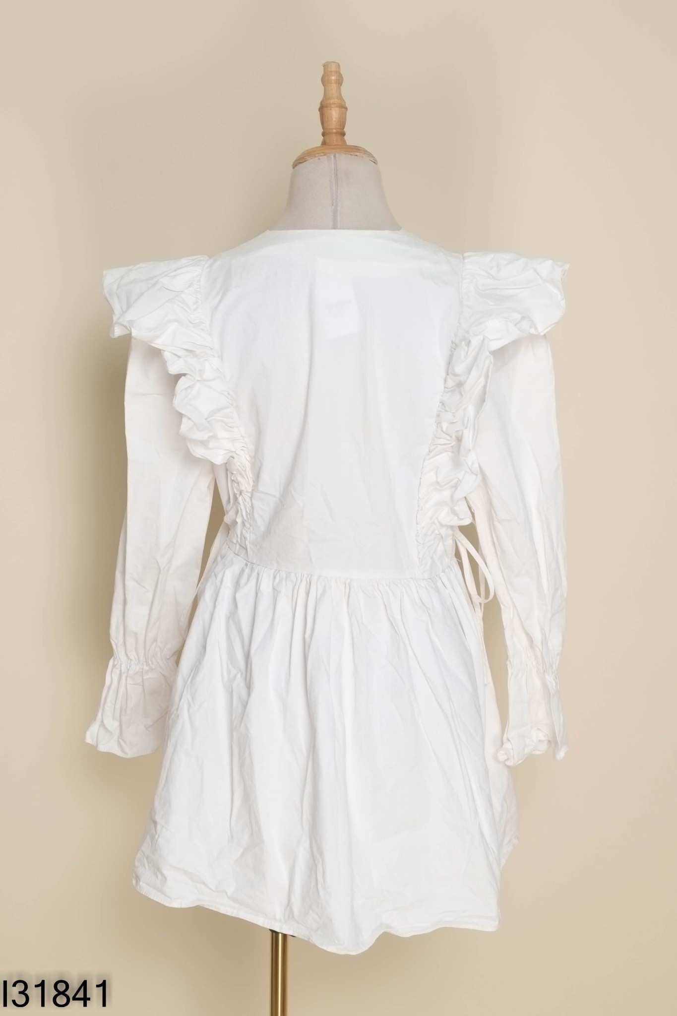 Áo kiểu babydoll trắng