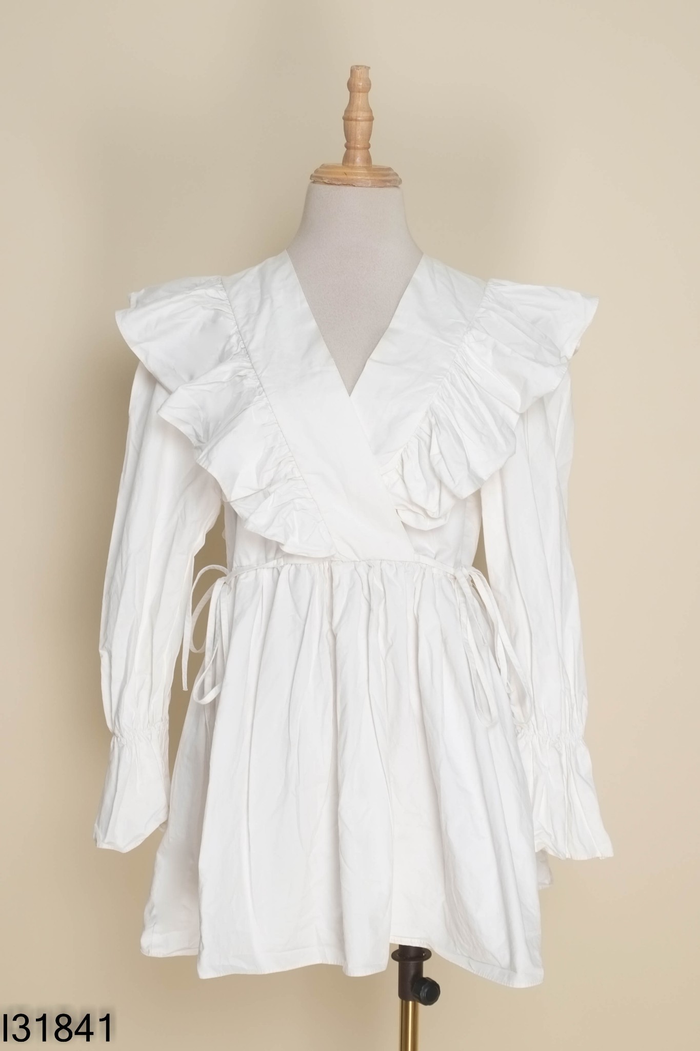 Áo kiểu babydoll trắng