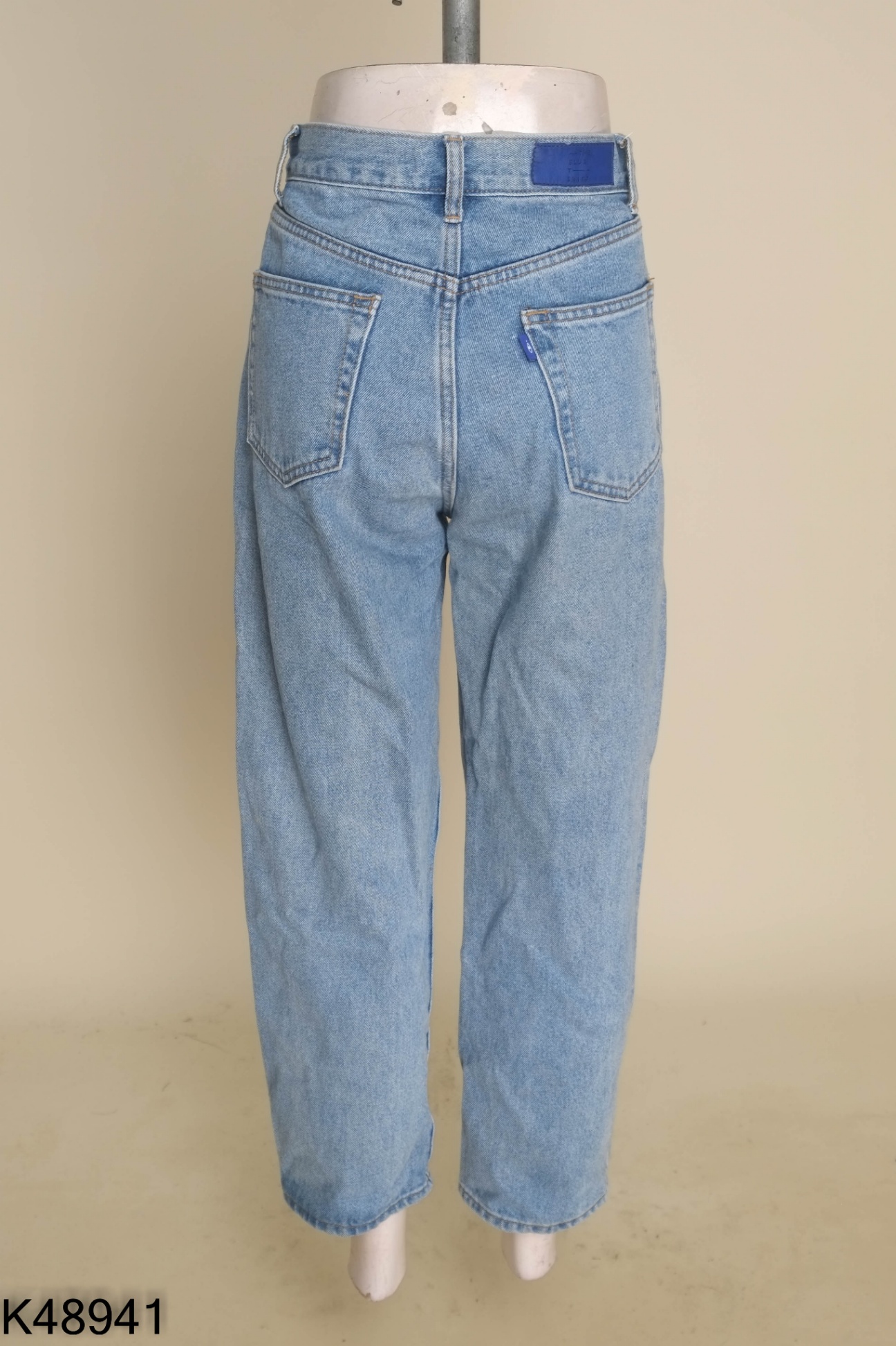 Quần jeans THE BLUE TSHIRT xanh trơn
