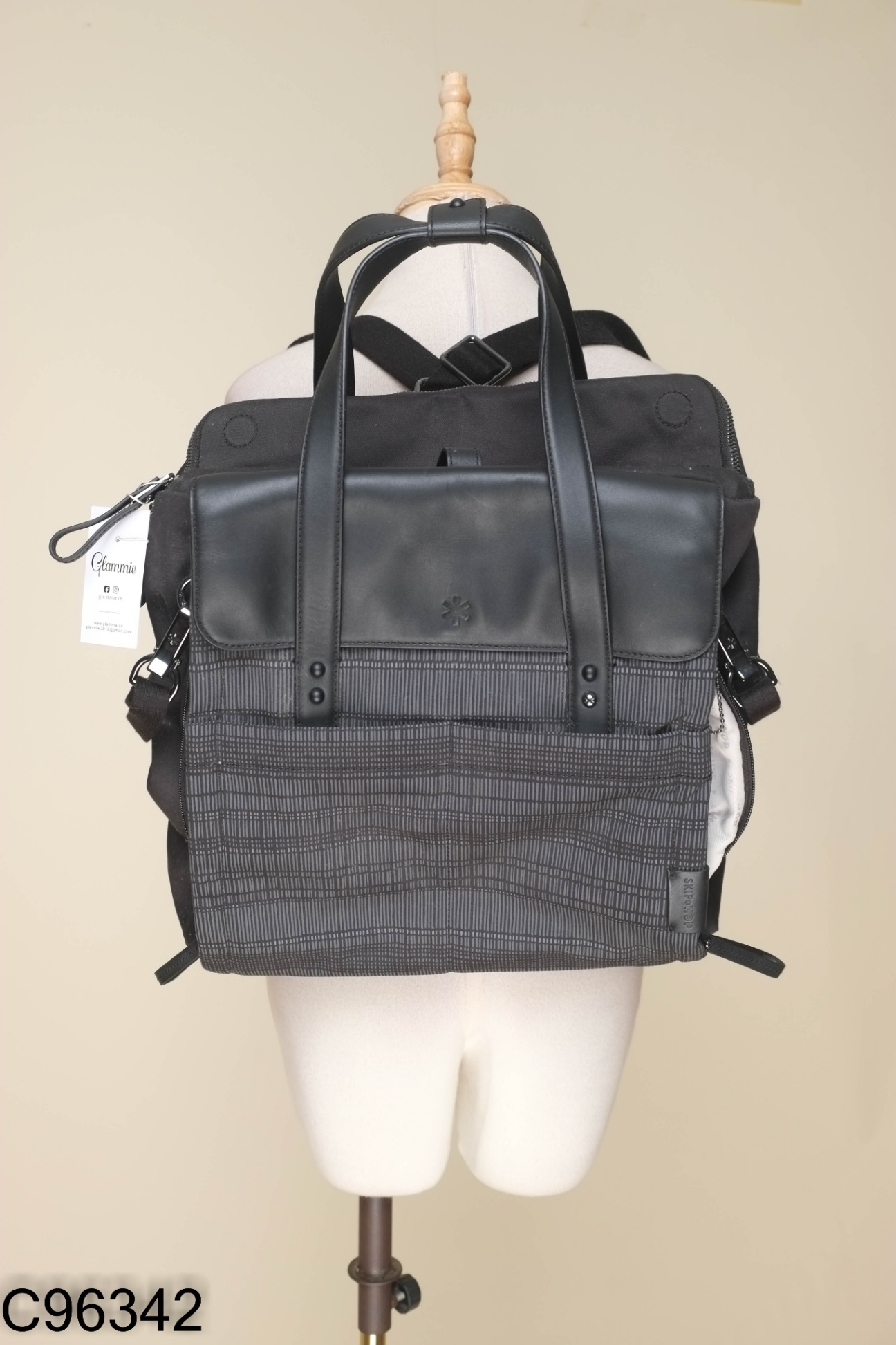 Túi SKIP HOP xám đựng đồ bỉm sữa