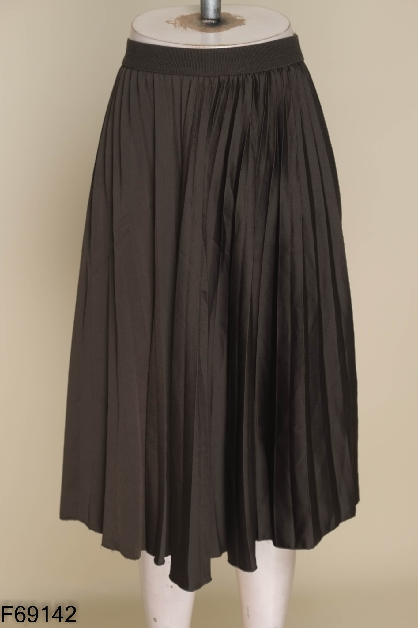 Chân váy HM xanh xếp ly