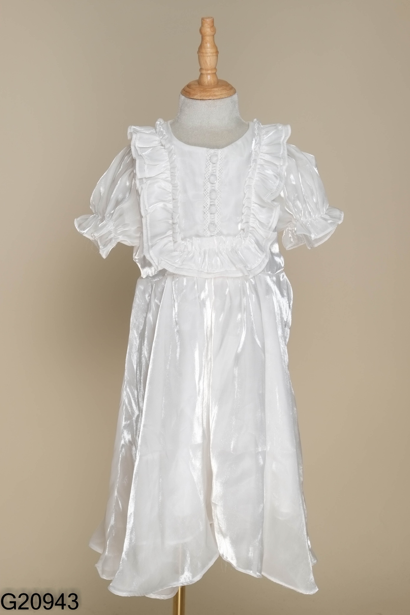 Váy trắng óng ánh KIDS