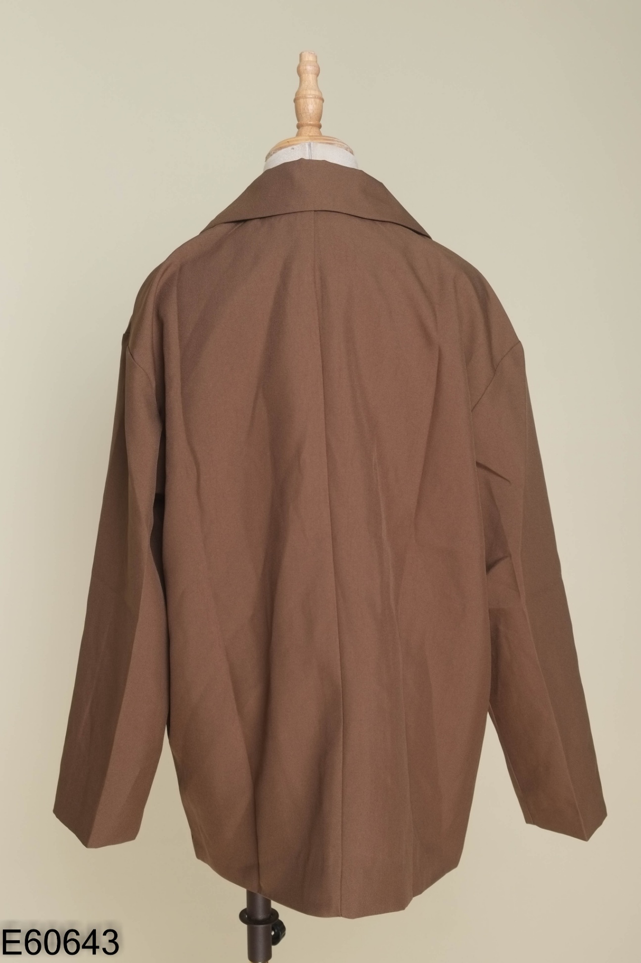 NEWTAG Áo blazers nâu đậm