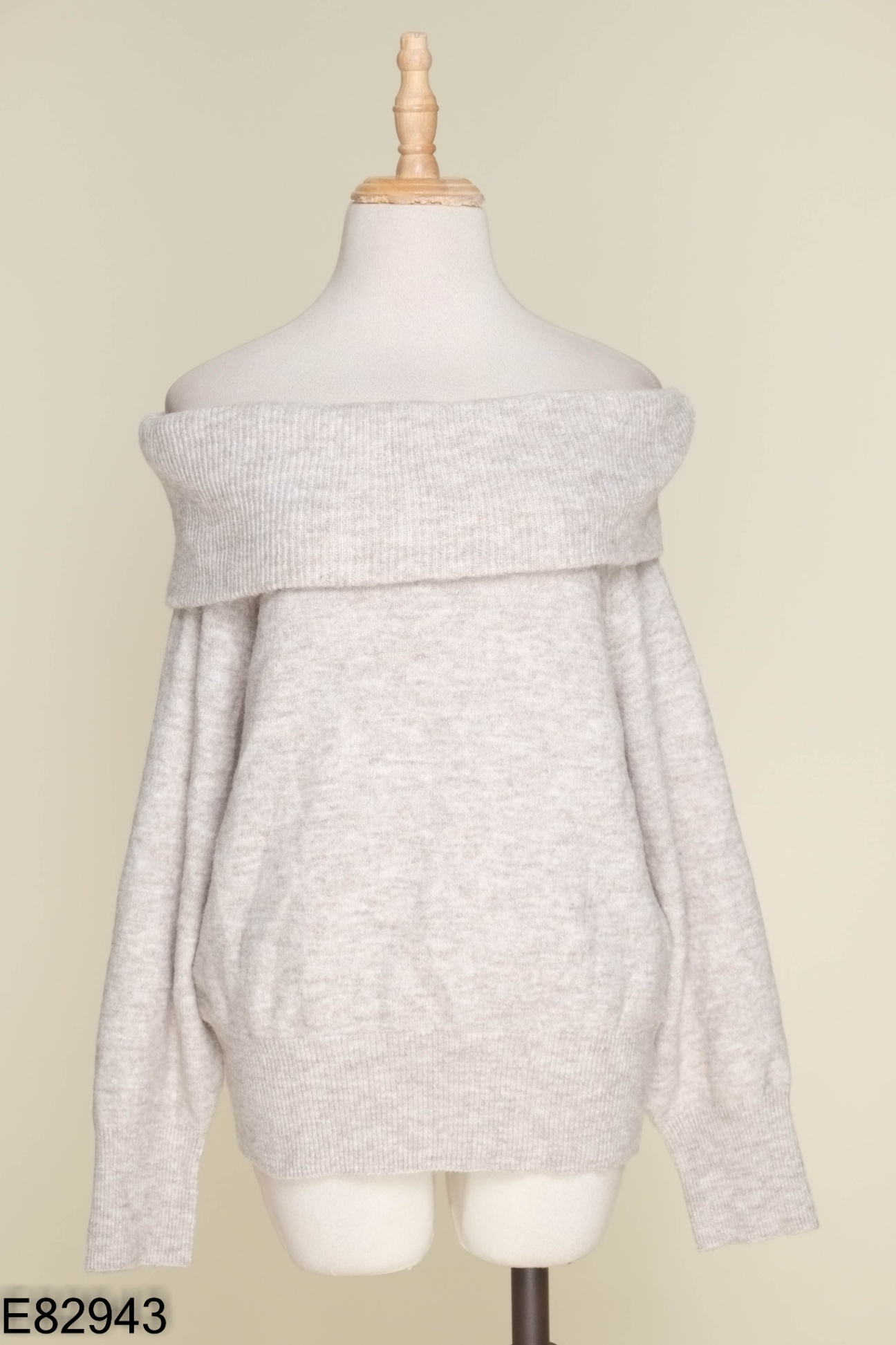 Áo len HM xám dài tay