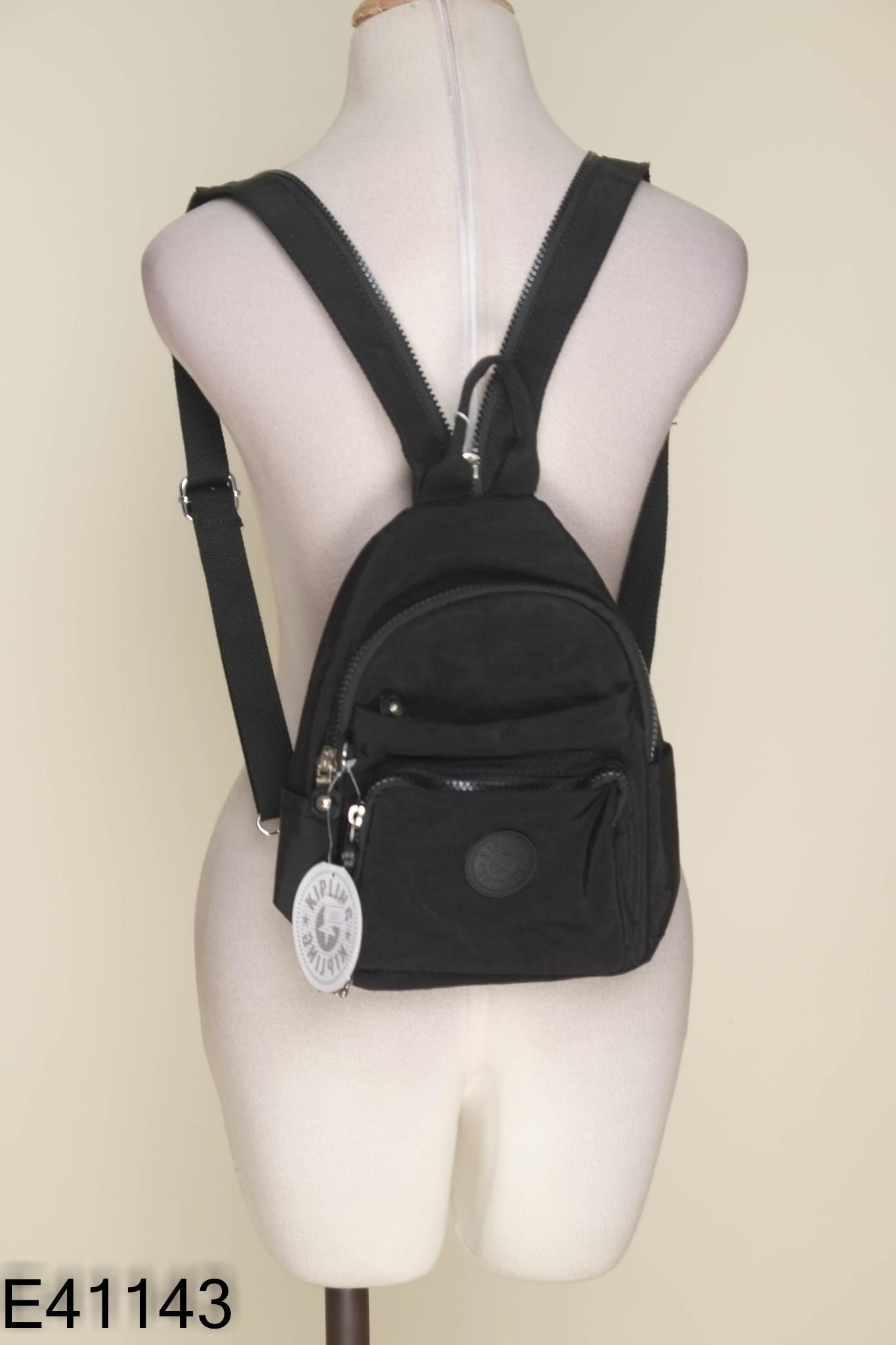 NEW Balo đen trơn mini