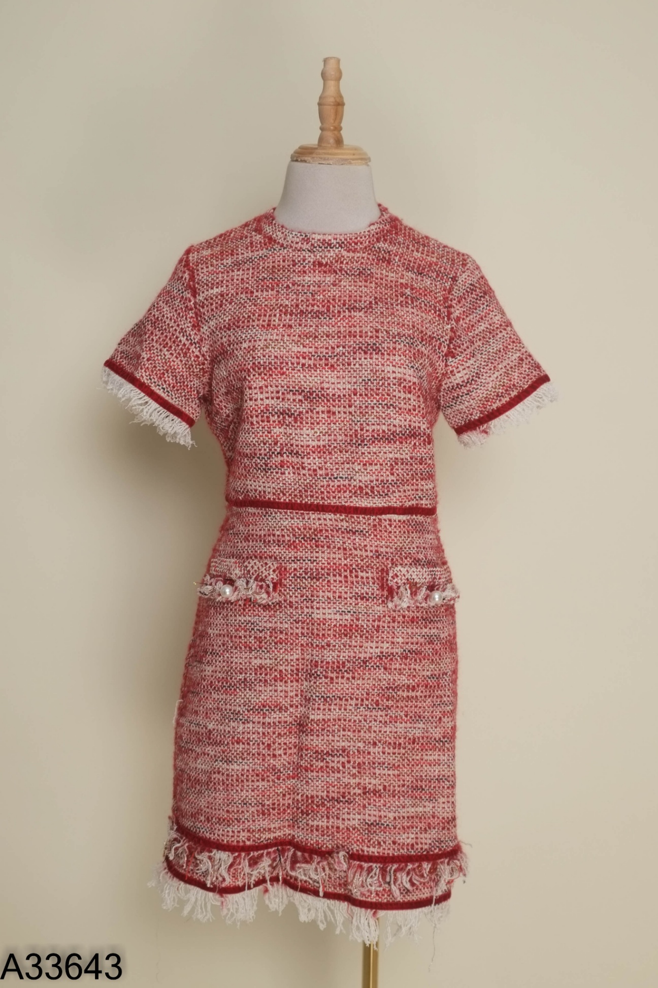 Váy ADORE DRESS dạ đỏ