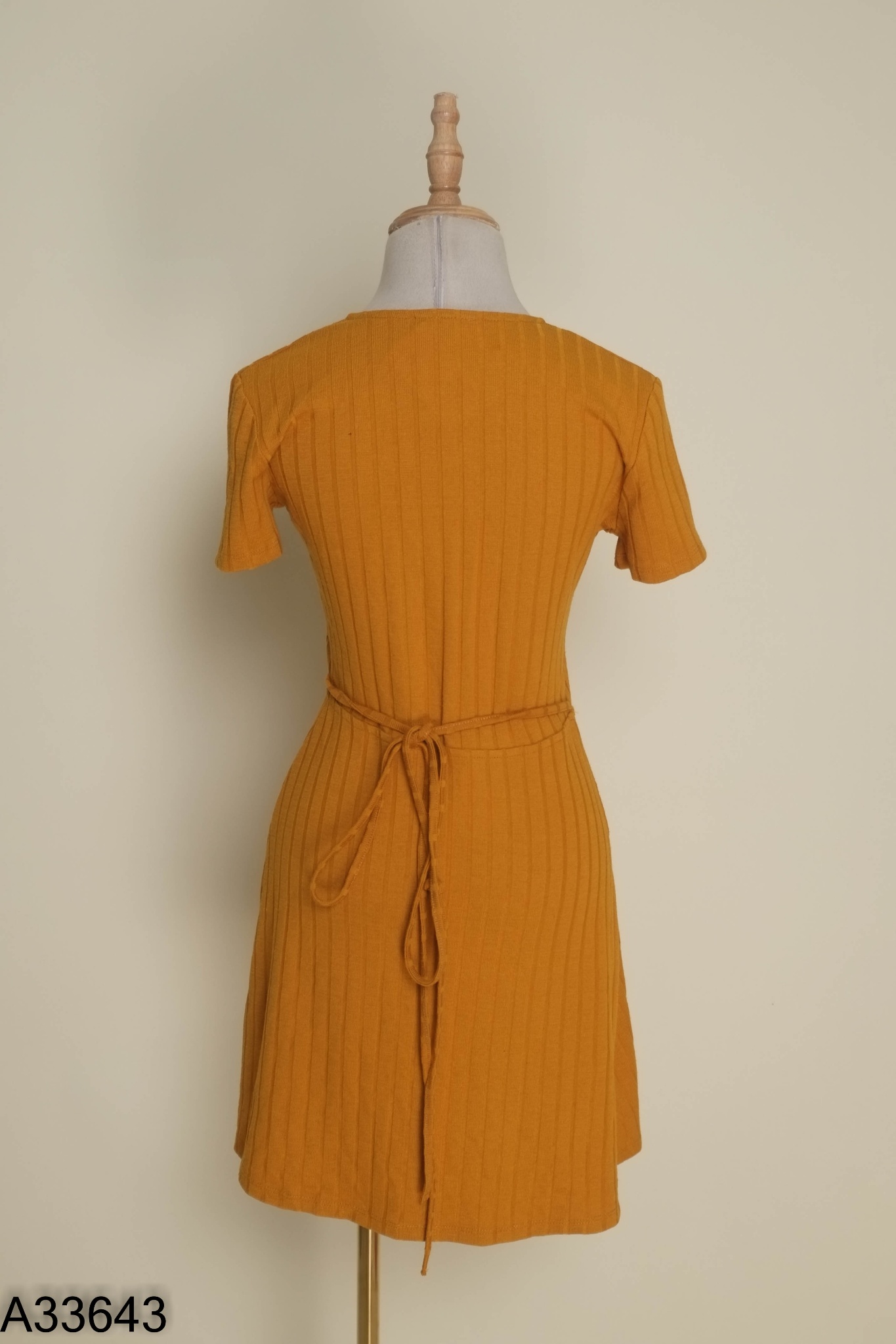Váy wrap ZARA vàng