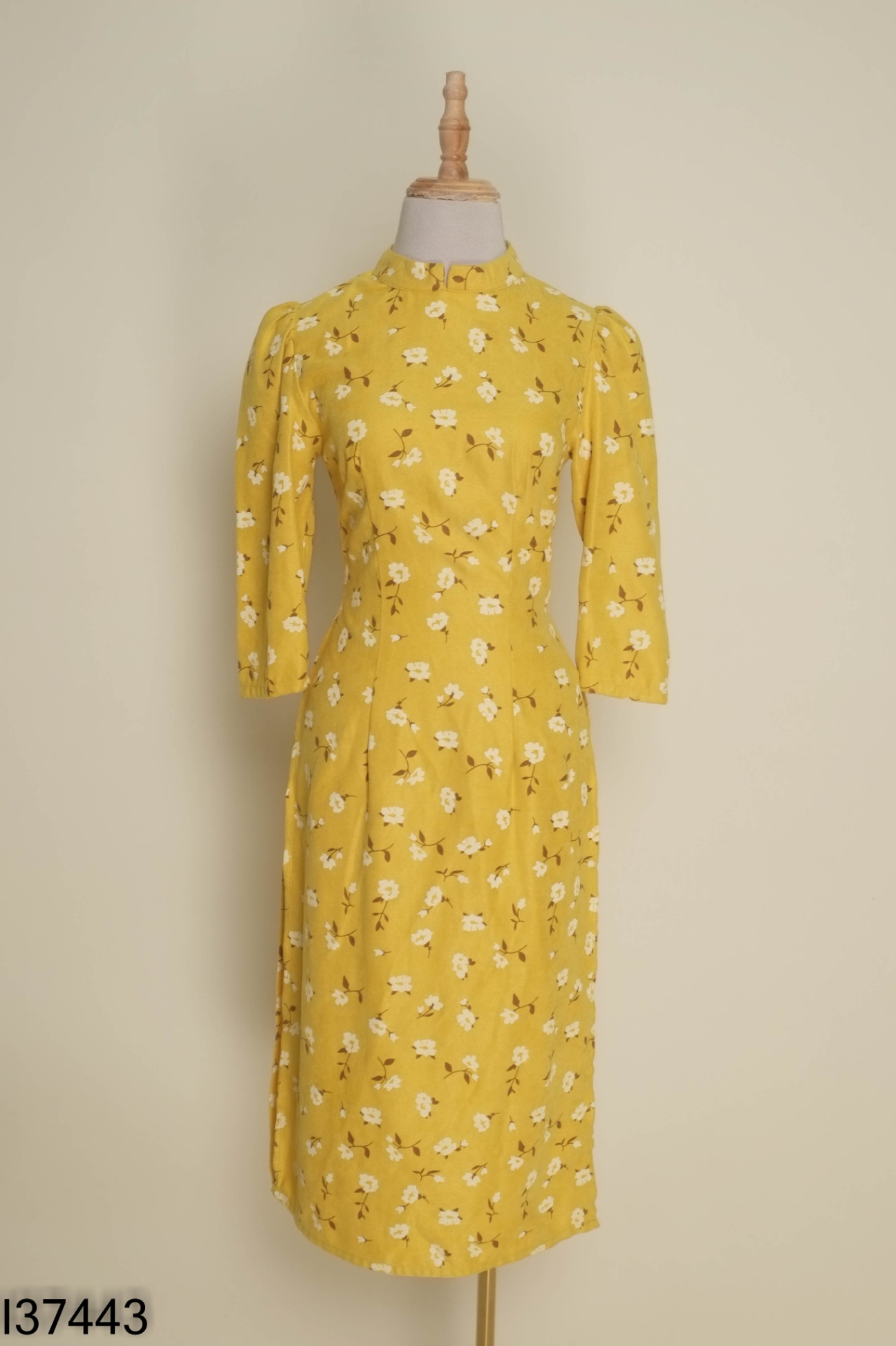 Áo dài DAISY vàng hoa