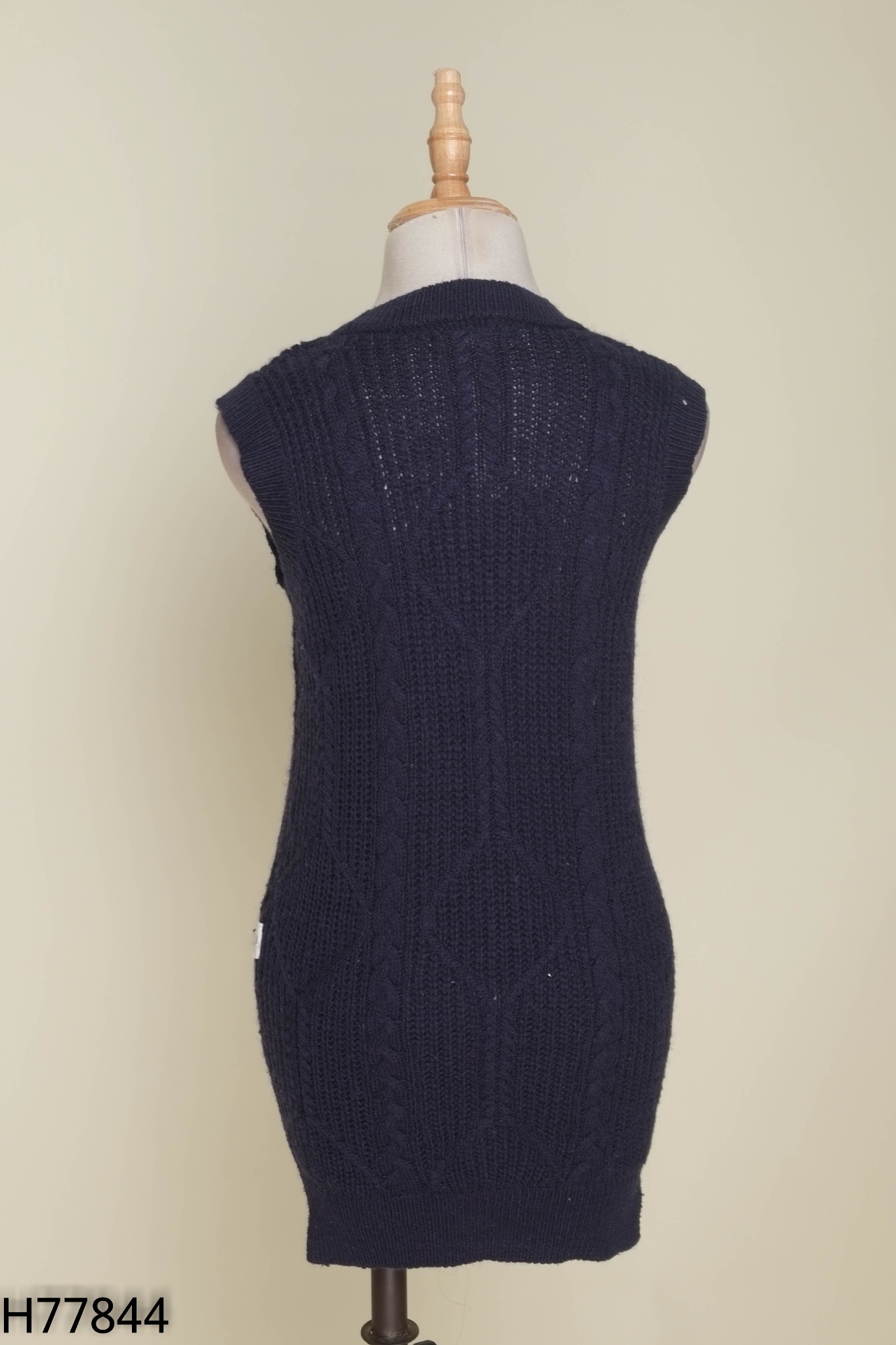 Áo len IVY MODA xanh trơn