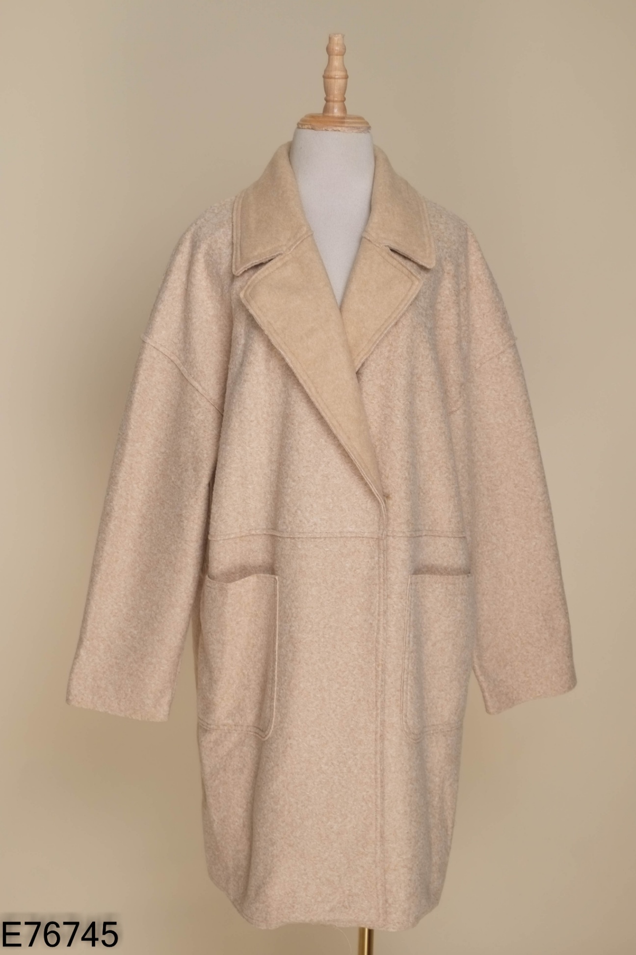 Áo khoác GEORGE be dáng dài