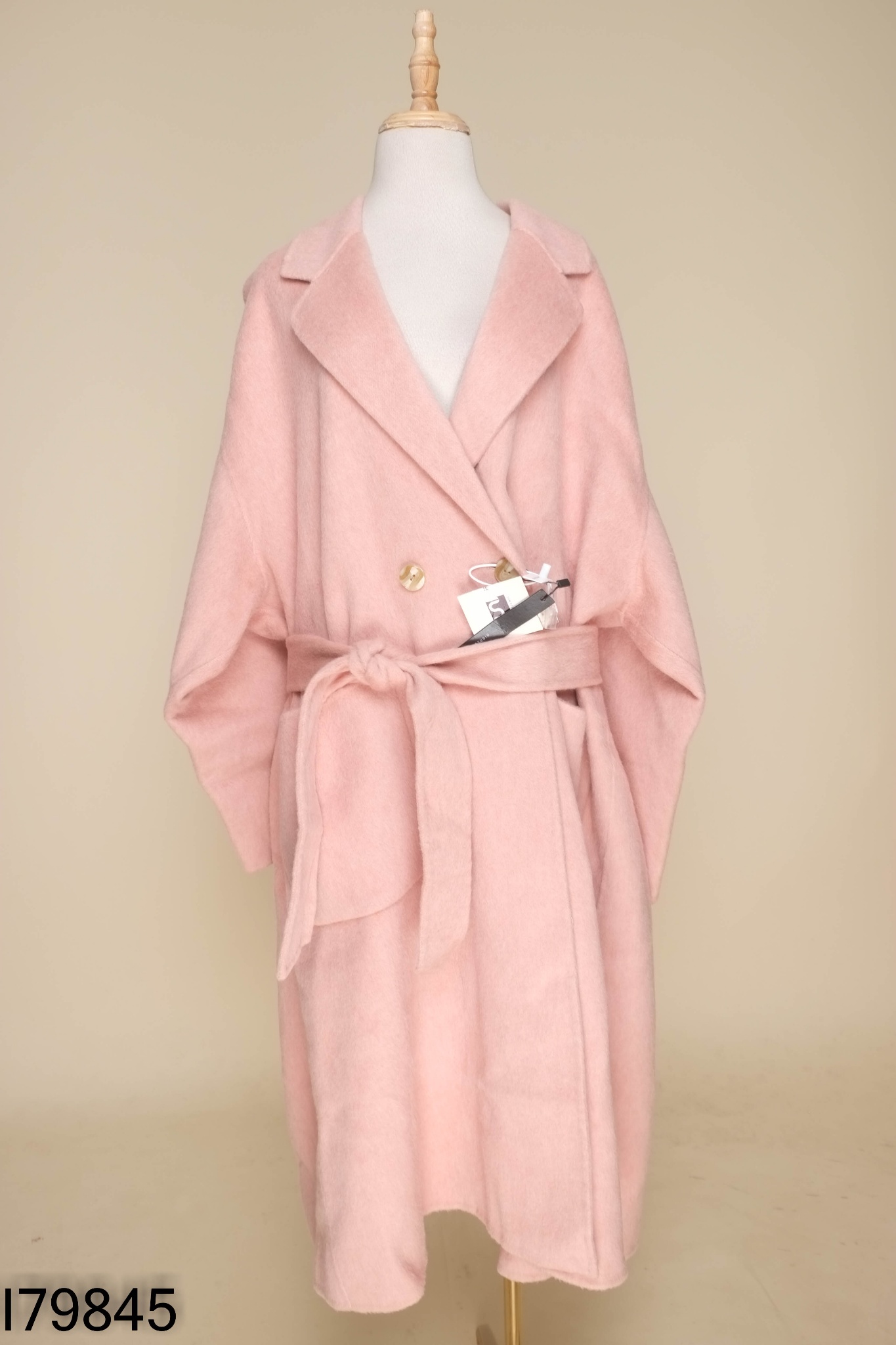 NEWTAG Áo khoác dạ JUMPOO hồng trơn