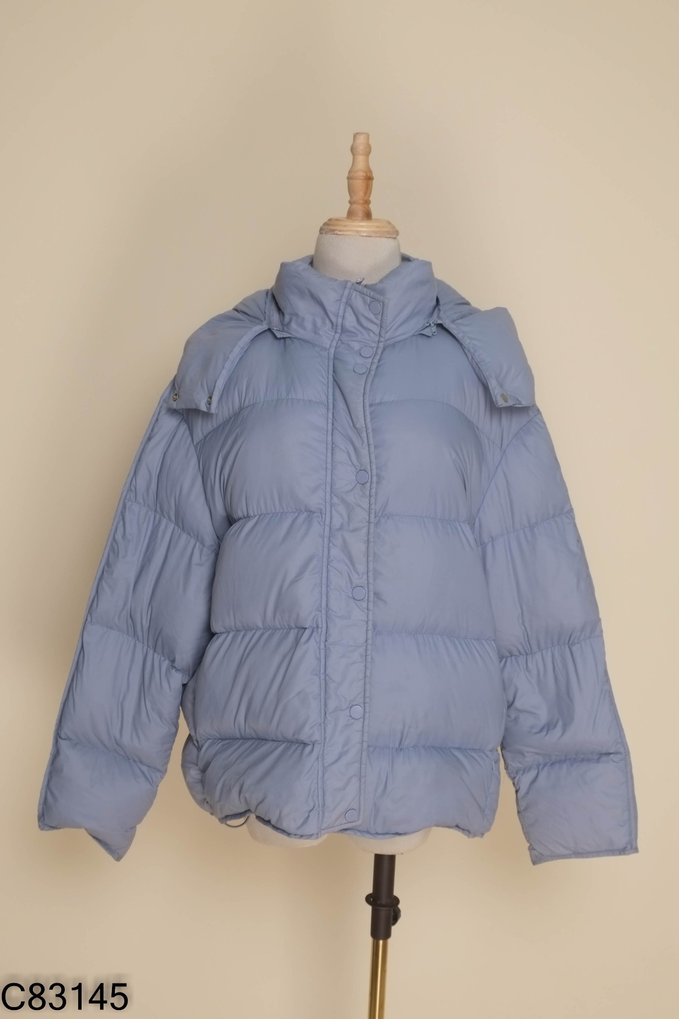 Áo phao xanh FANO STUDIO lông vũ (siêu nhẹ)