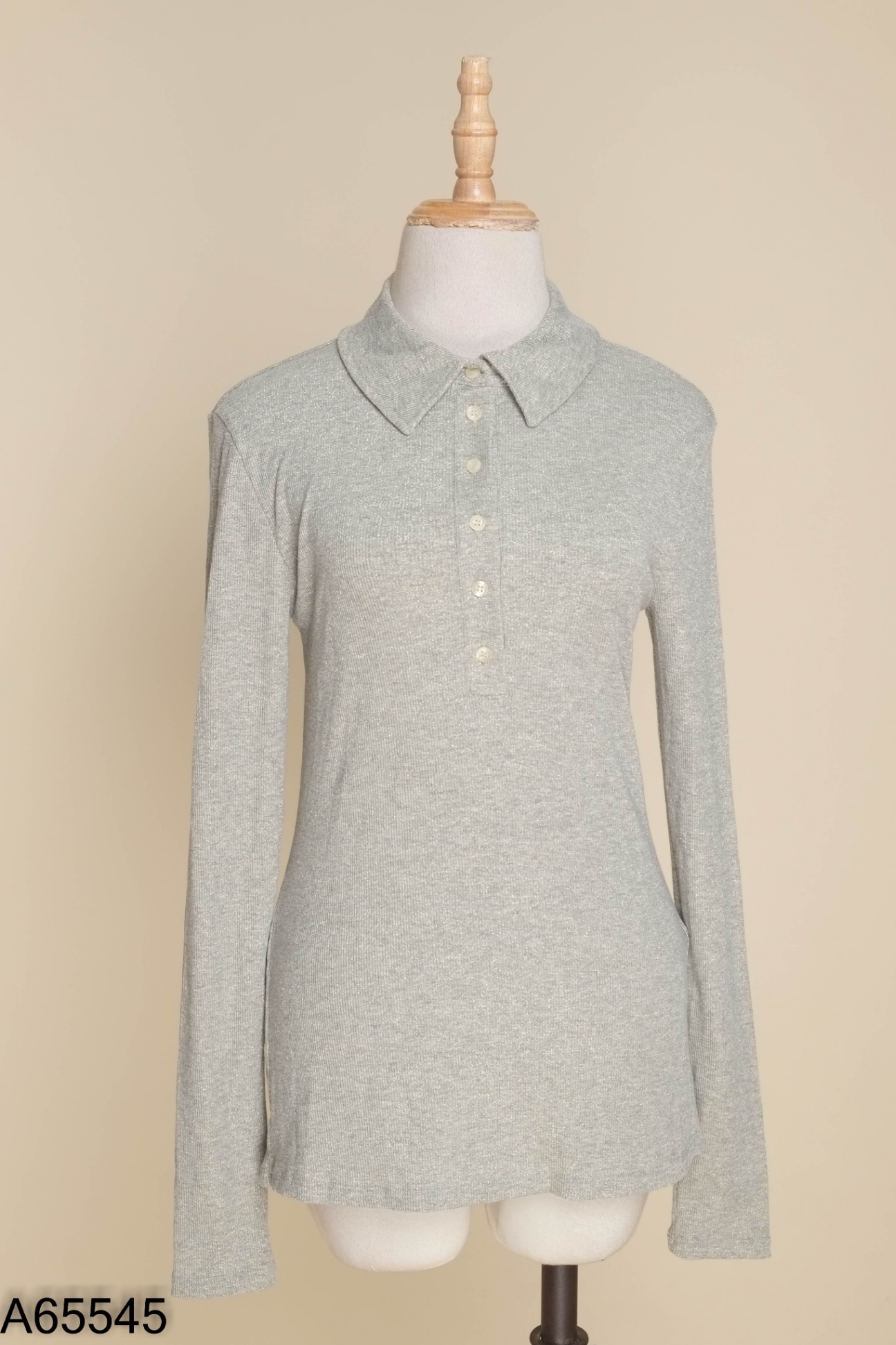 Áo len ZARA be nhũ cổ bẻ