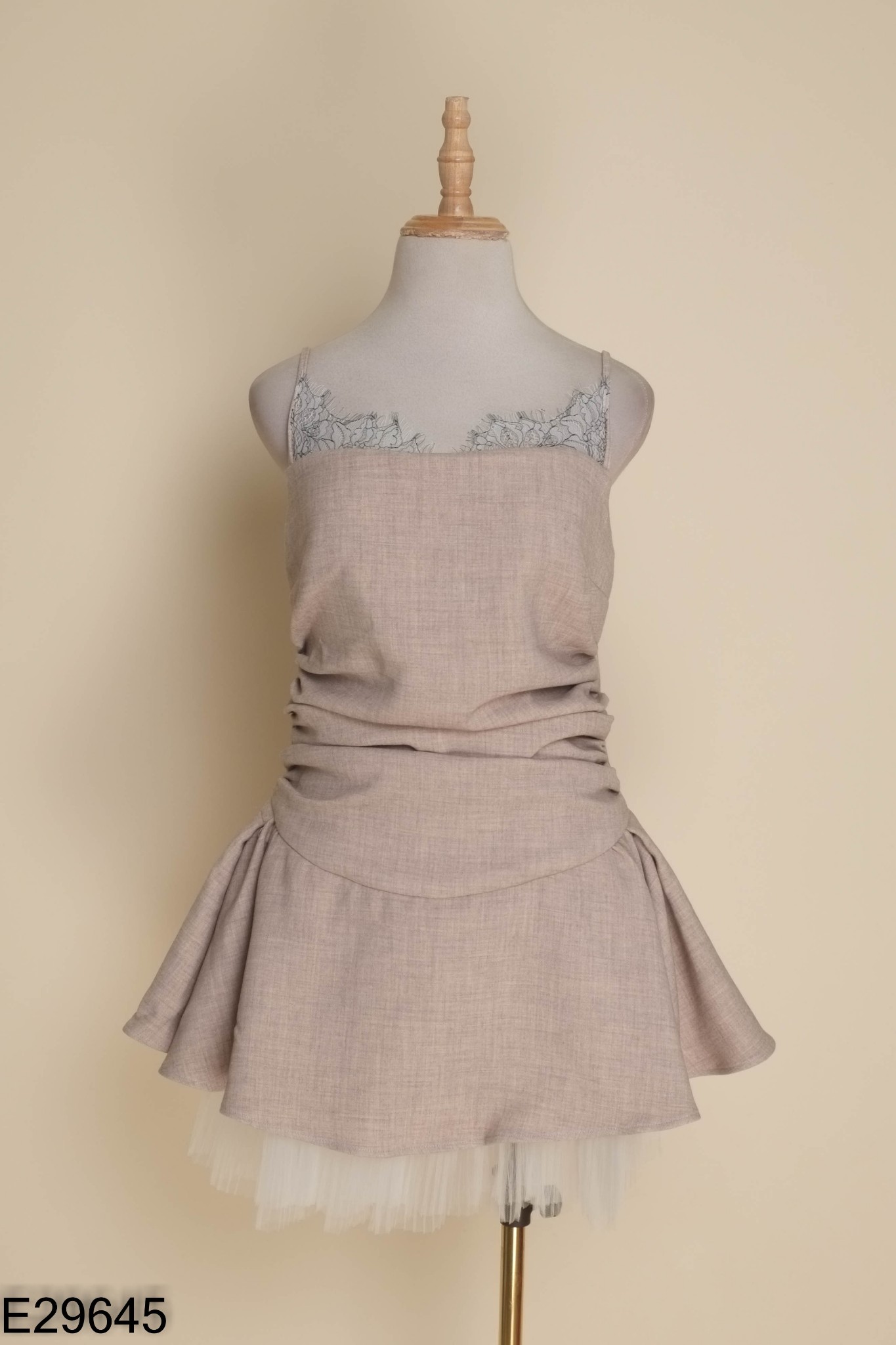 NEWTAG Váy hai dây JADEITE be dúm