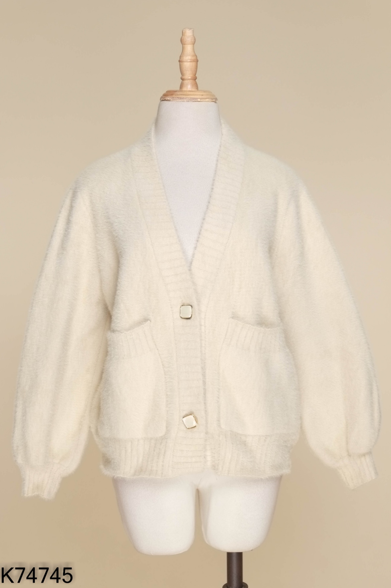 Áo len be phối túi