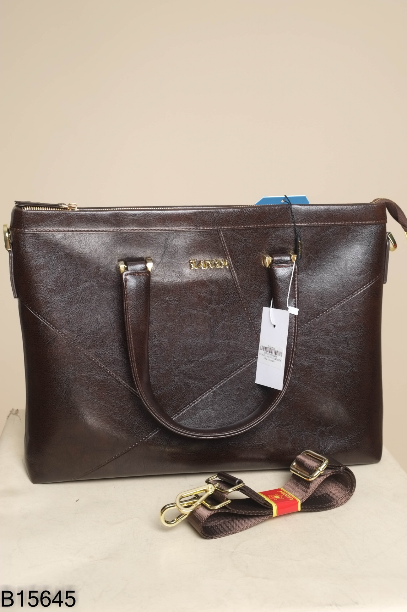 Túi LADODA nâu công sở