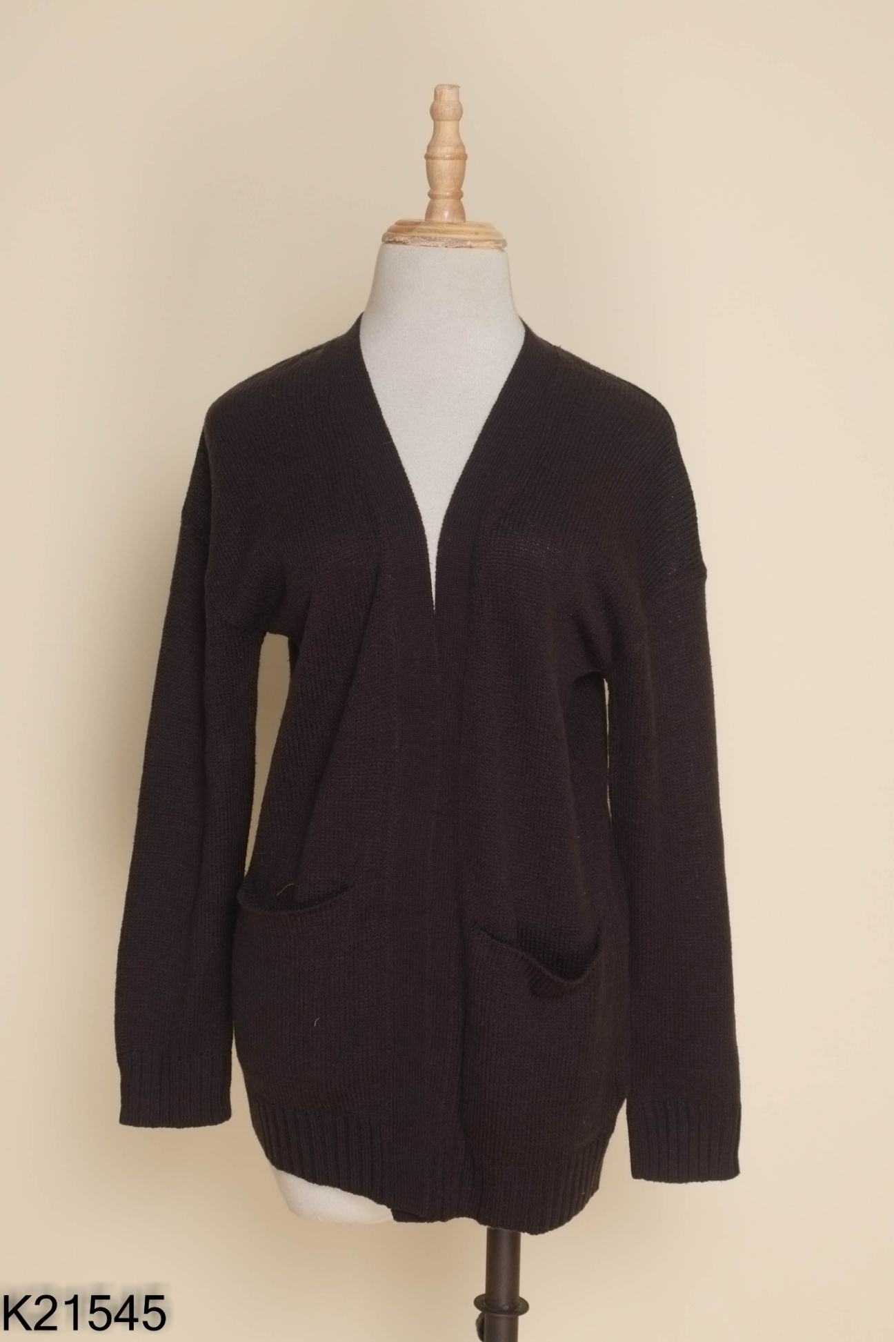 Áo cardigan HM đen