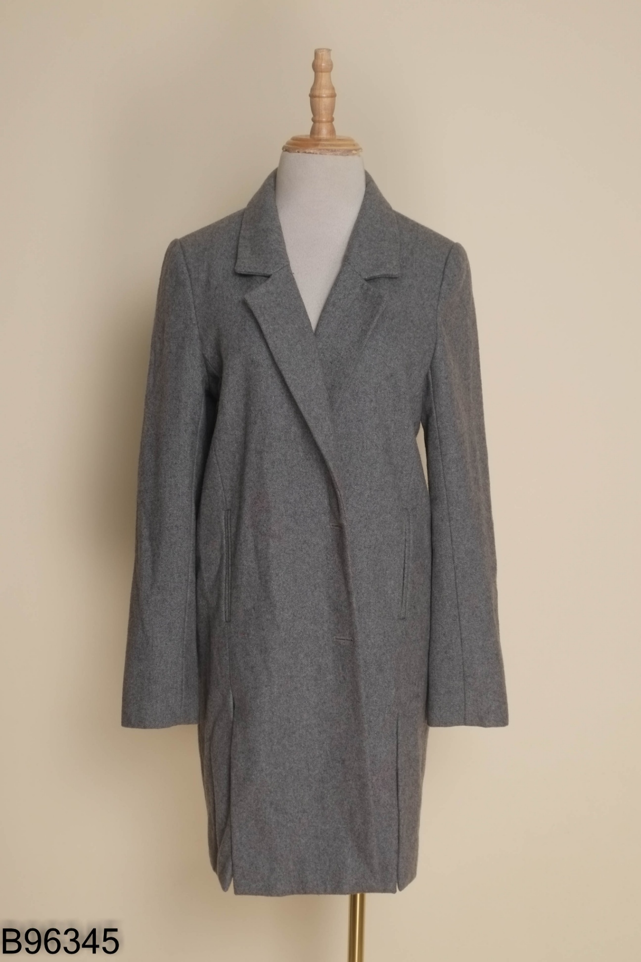 Áo mangto UP 2 SECOND xám