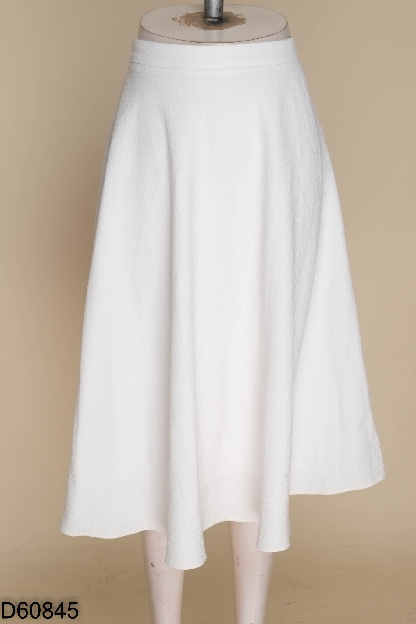 Chân váy ELISE trắng dài