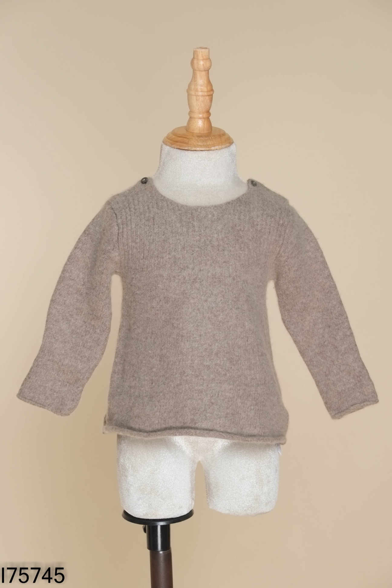 Áo len xám BENEBENE KID