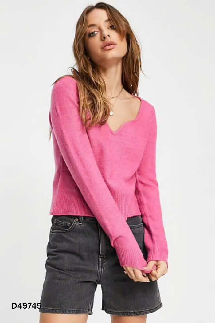 Áo len MANGO hồng