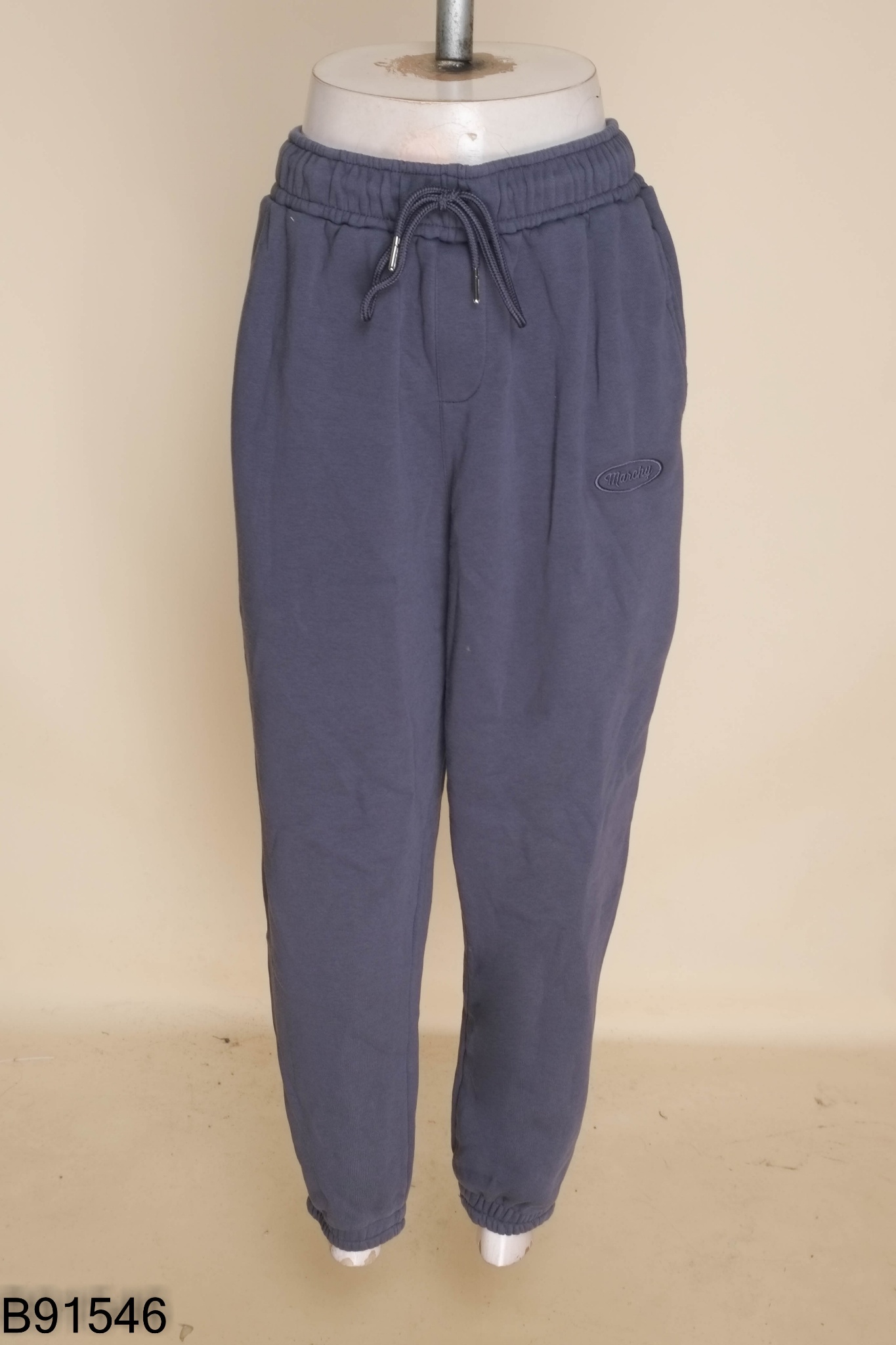 Quần nỉ MARCHY xanh bo gấu