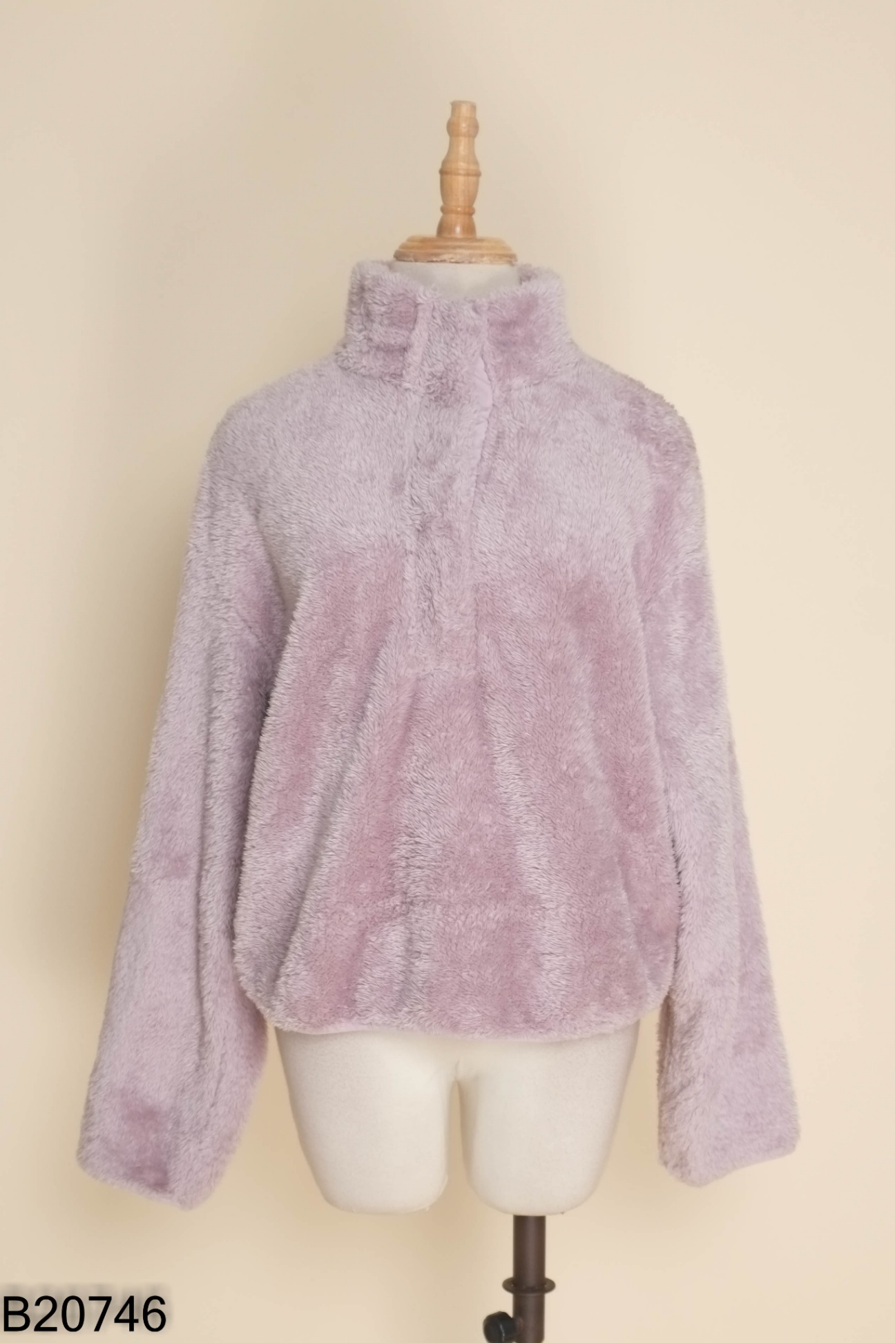 Áo HM tím giả lông cừu