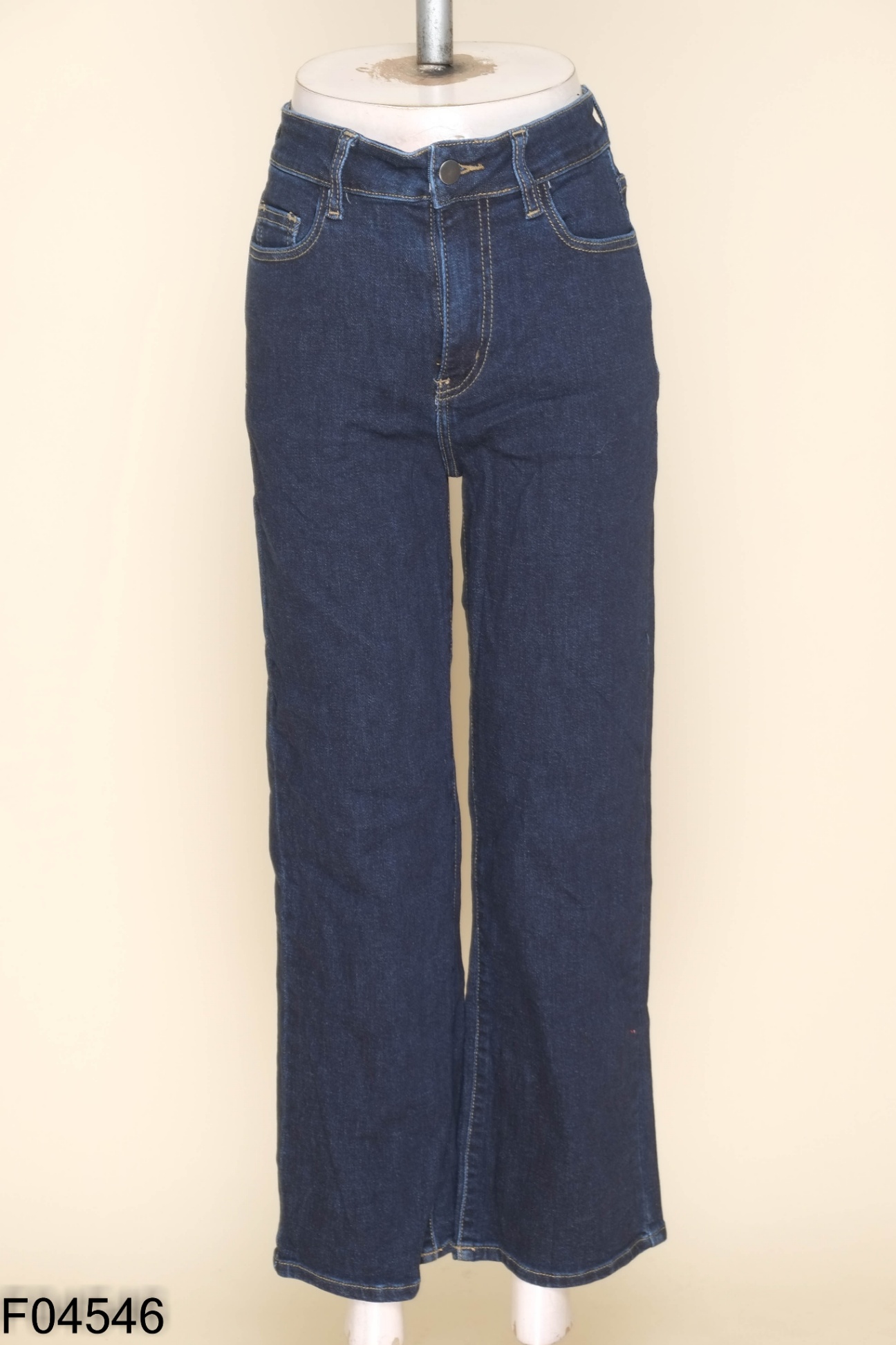 Quần jens REDE trơn xanh đậm