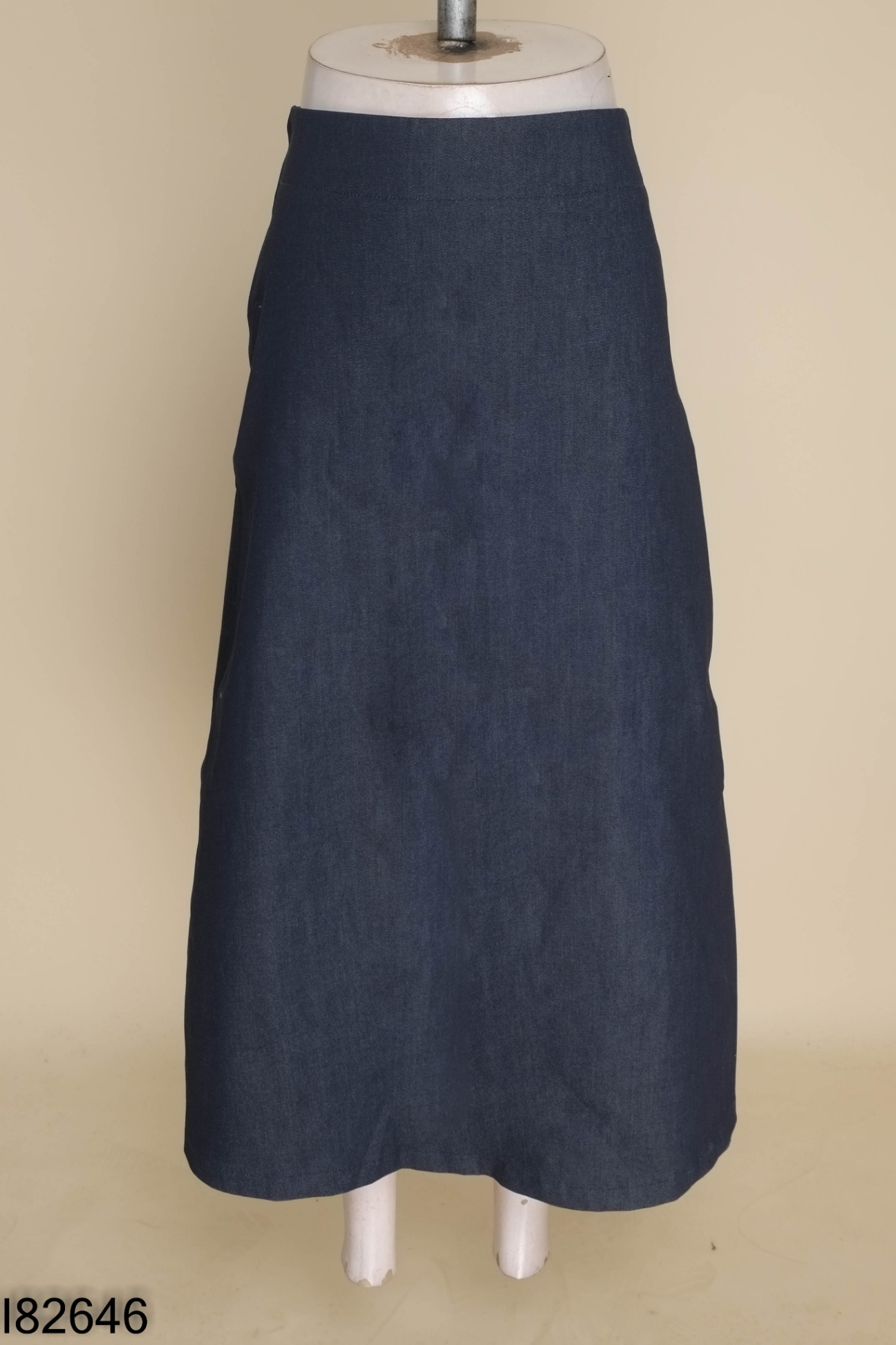 Chân váy DELICE jean xanh chữ A