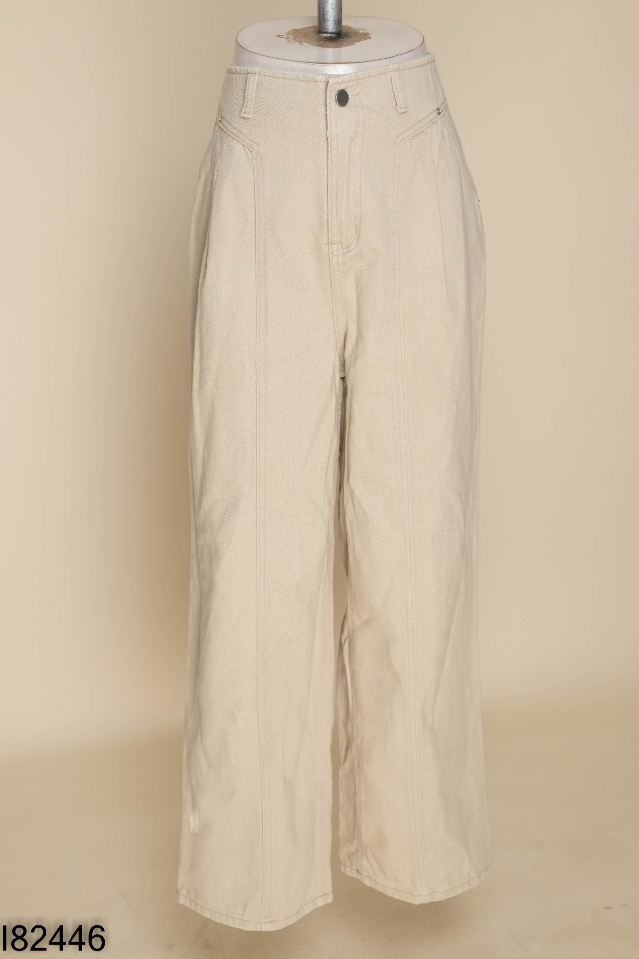 Quần jeans be FLEUR DELYS gân giữa