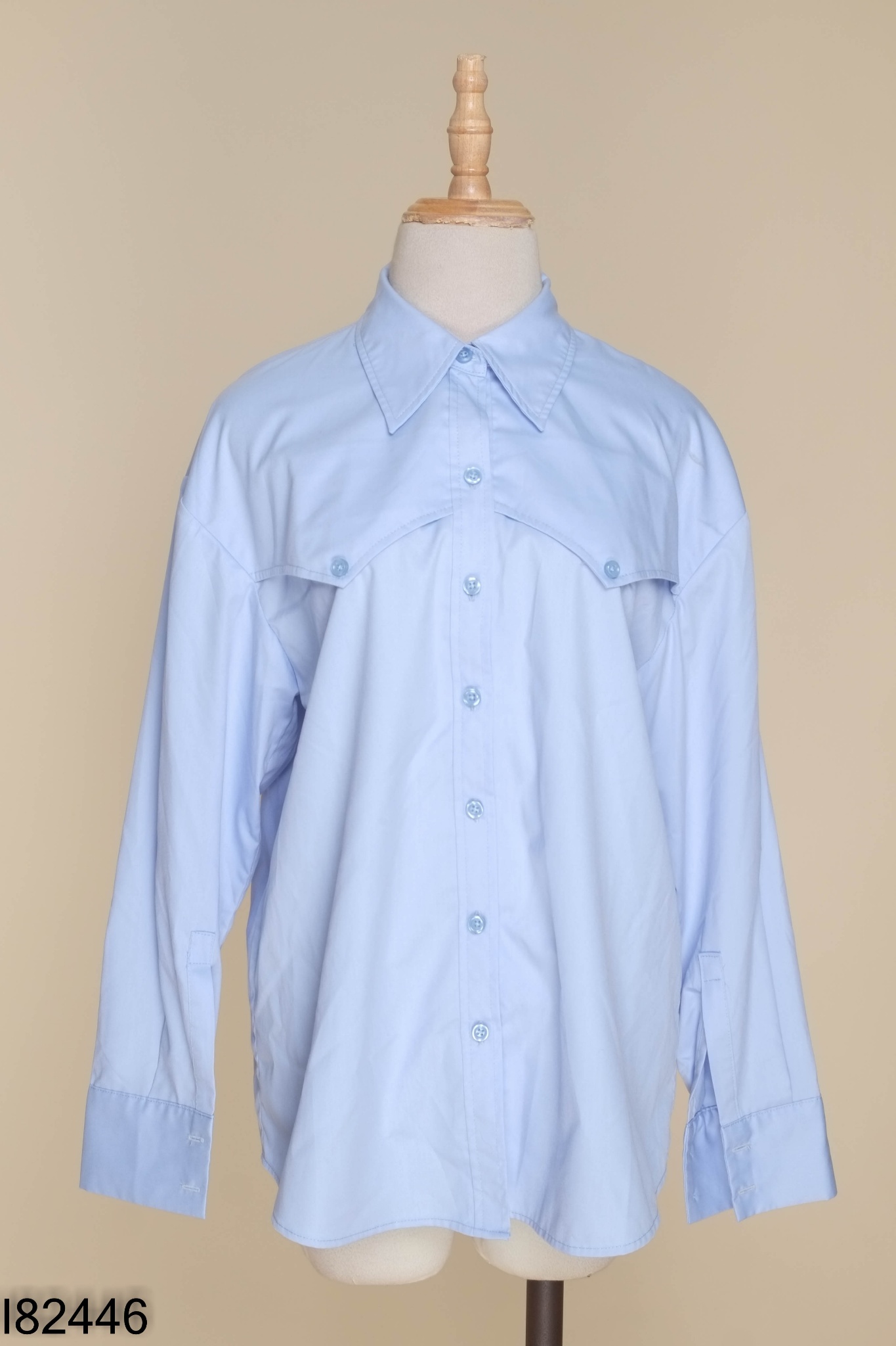 Áo sơ mi HAGOO xanh