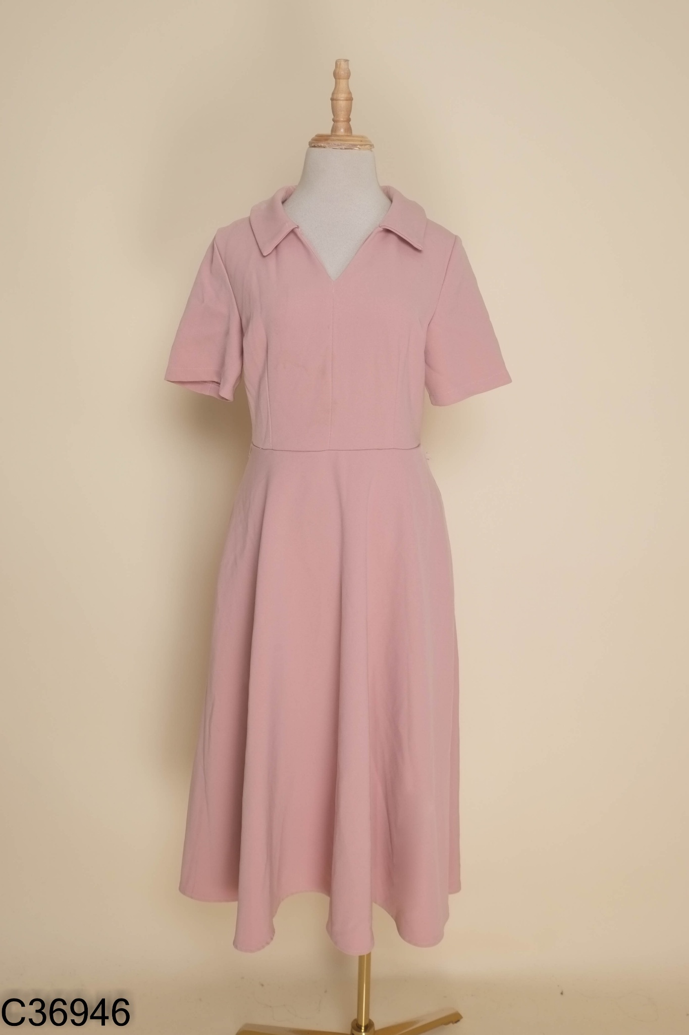 Váy CARA hồng trơn