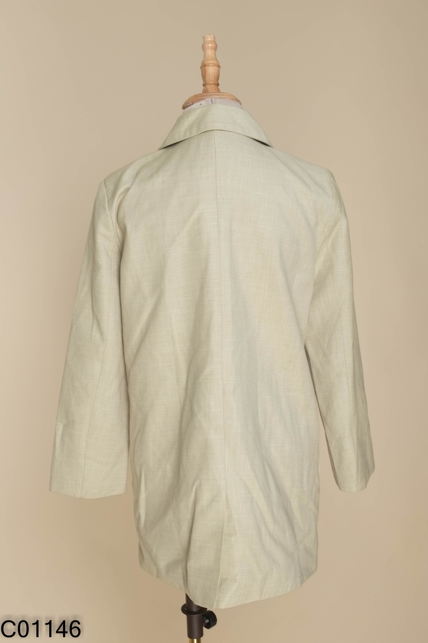 Áo blazer xanh trơn