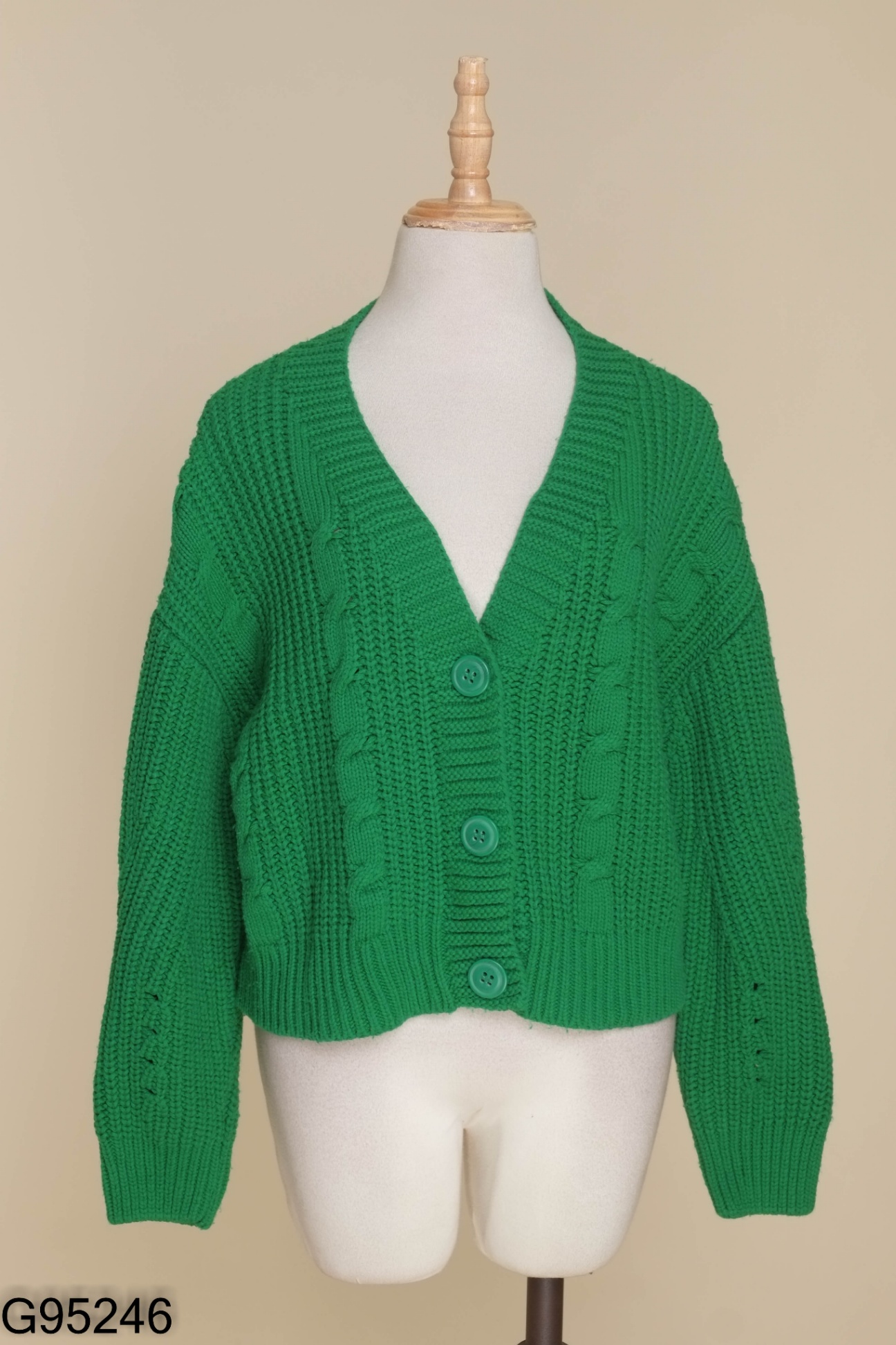 Áo len STRADIVARIUS xanh