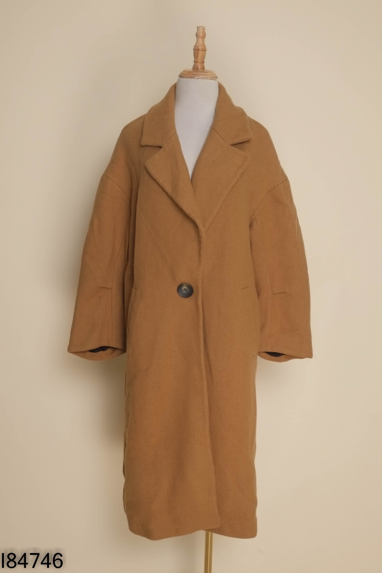 Áo mangto ZARA nâu trơn