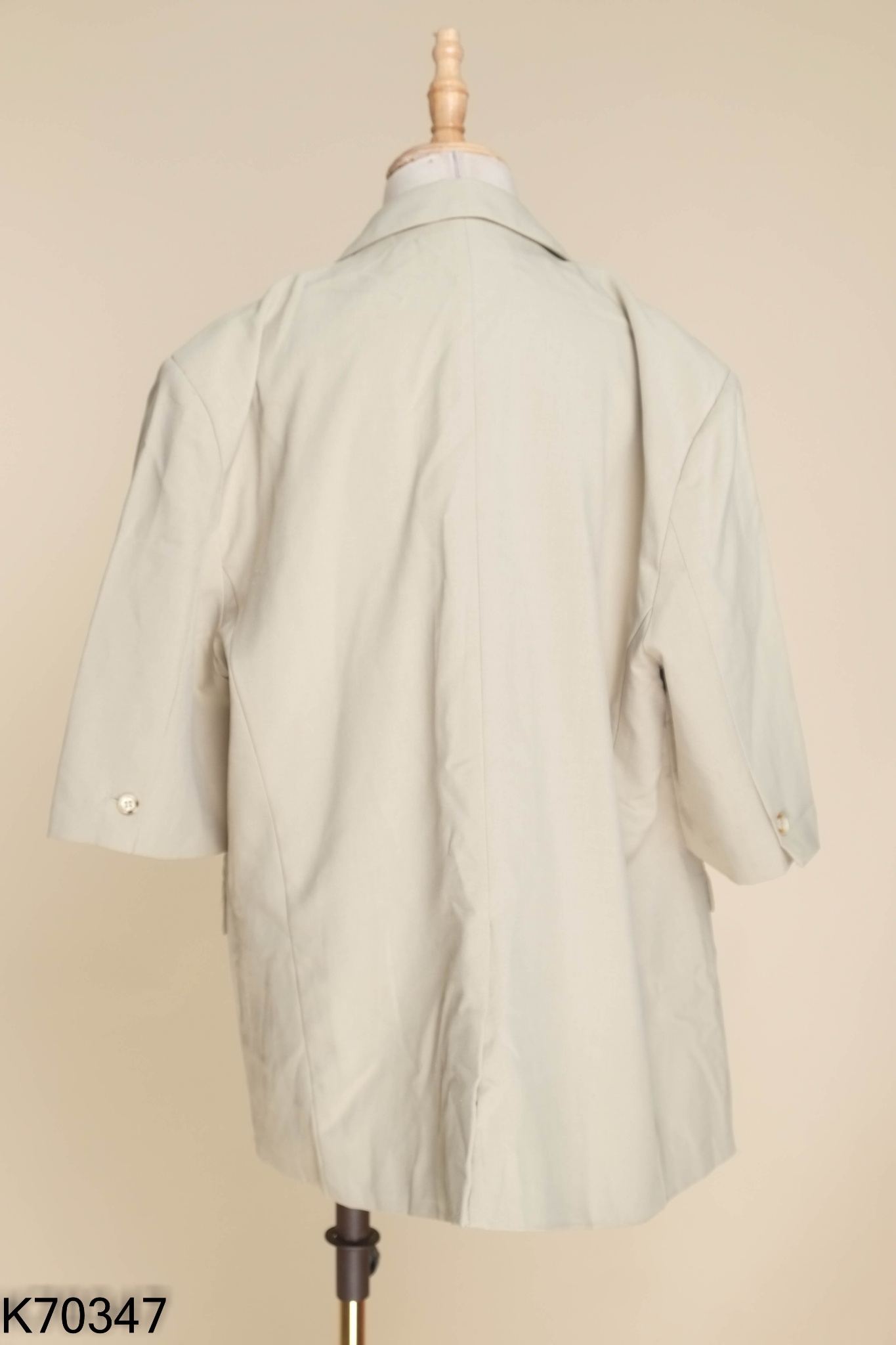 Áo blazer xanh trơn