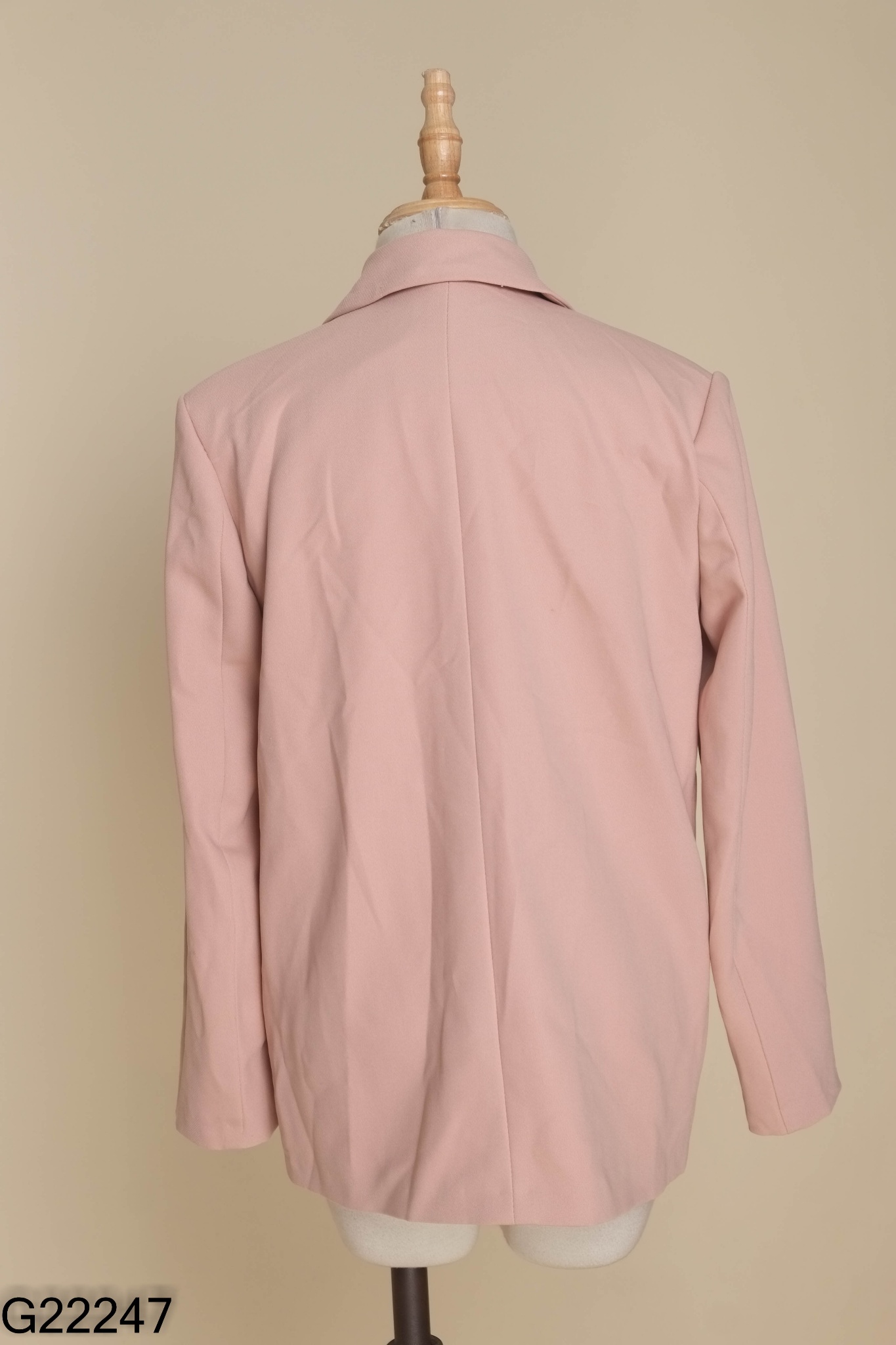 Áo khoác vest hồng